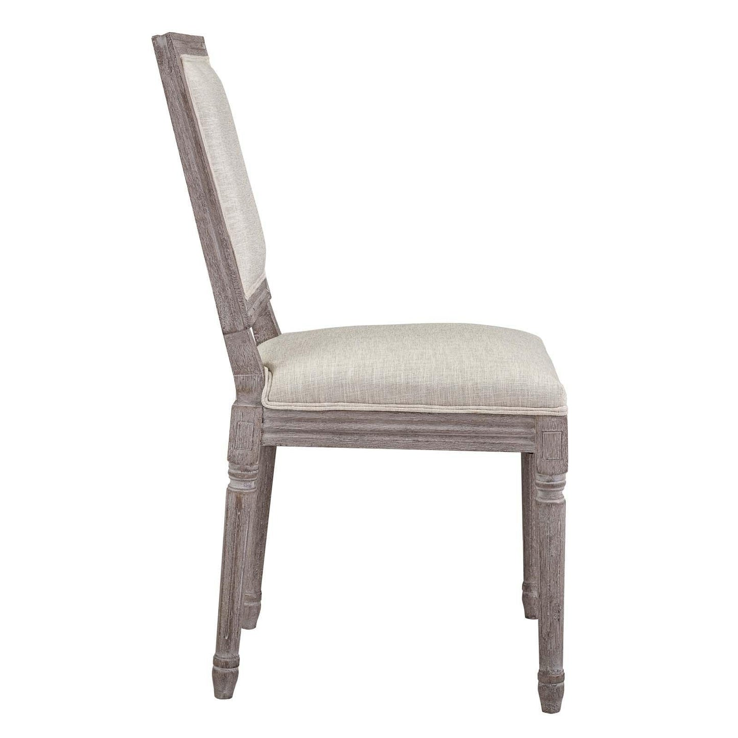 Modway Court Dining Side Chair Upholstered Fabric Set of 4 FredCo