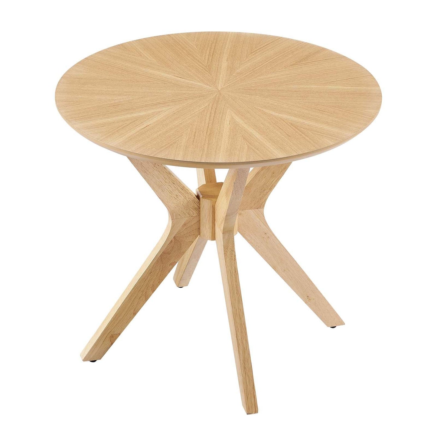 Modway Crossroads 24” Round Wood Side Table, EEI-6558 FredCo