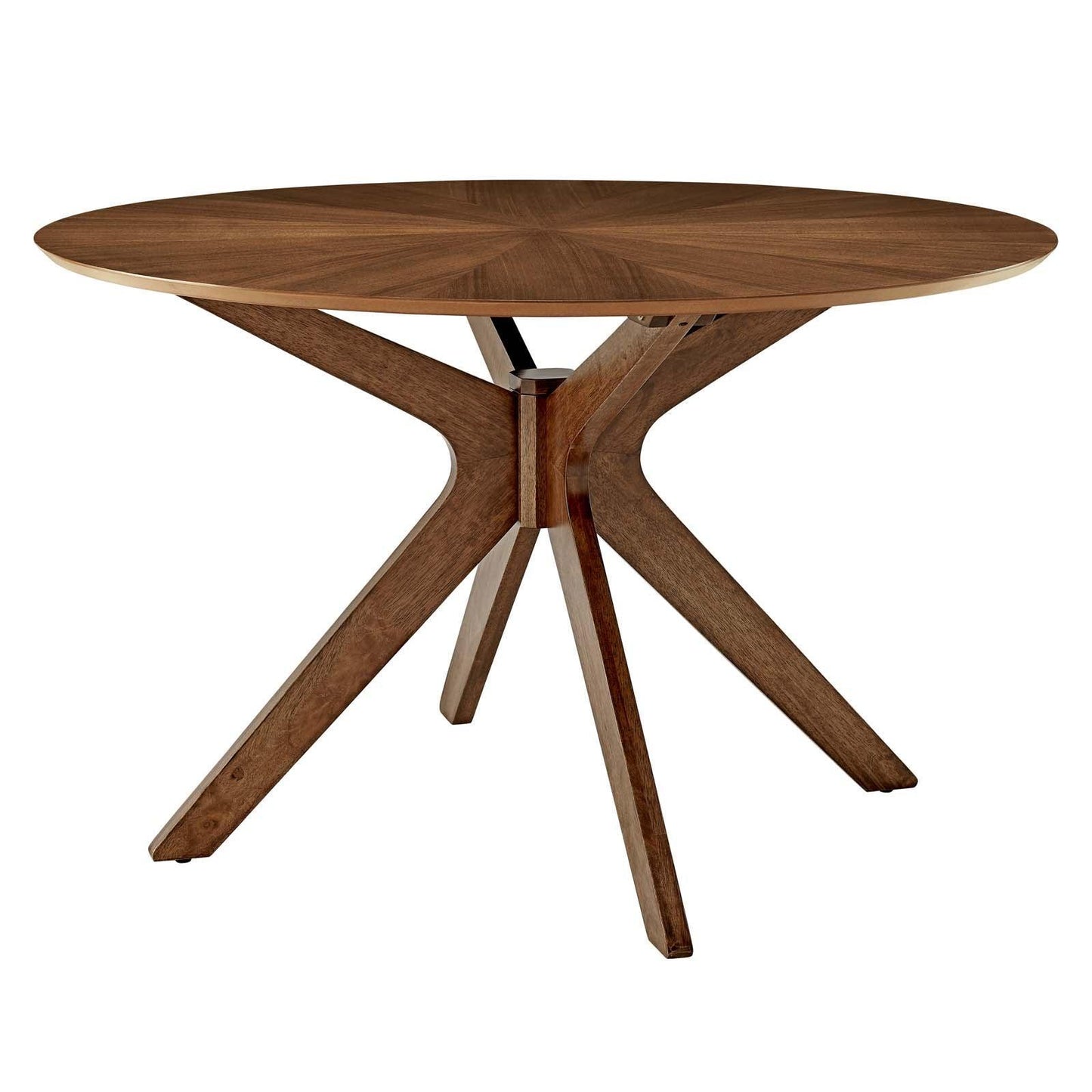 Modway Crossroads 47" Round Wood Dining Table FredCo