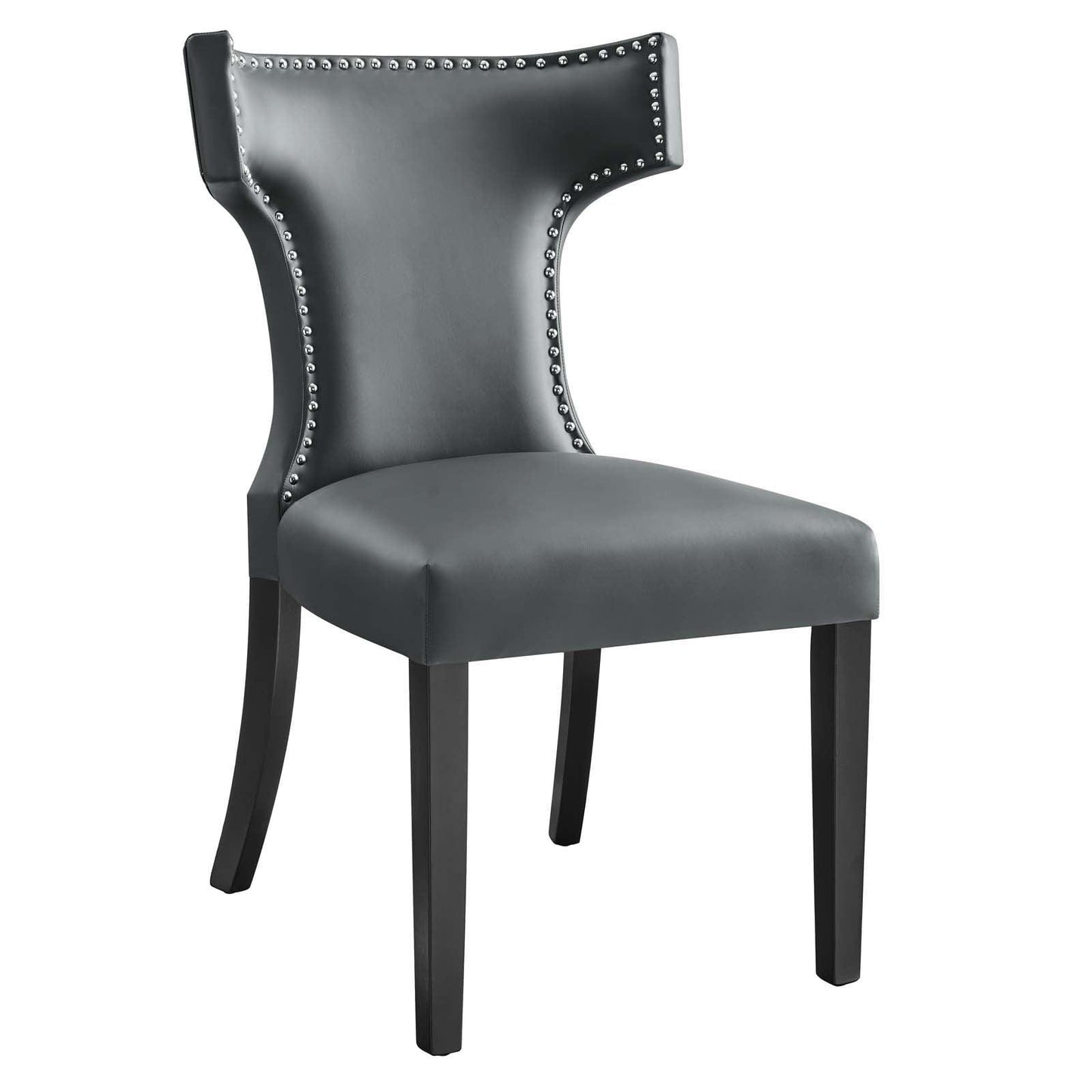 Modway Curve Vegan Leather Dining Chair FredCo
