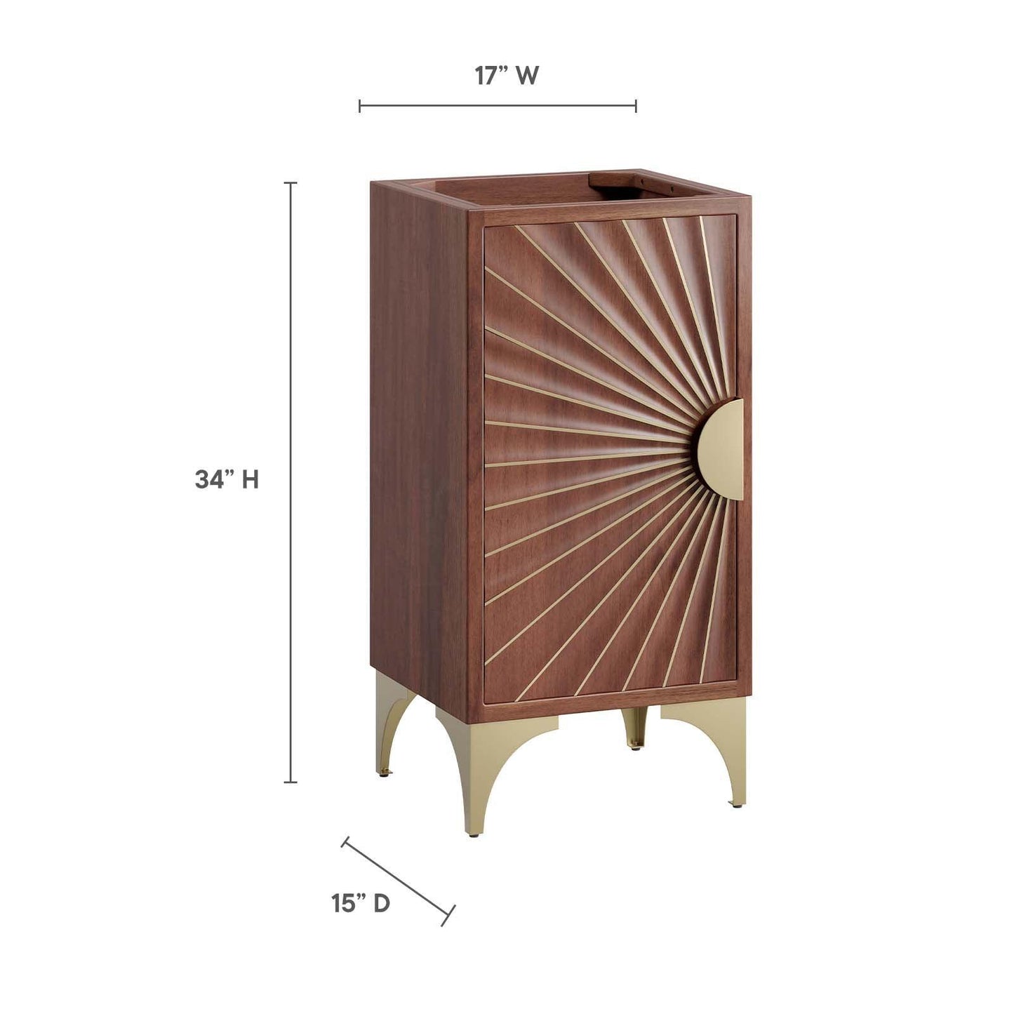 Modway Daylight 18" Bathroom Vanity Cabinet FredCo