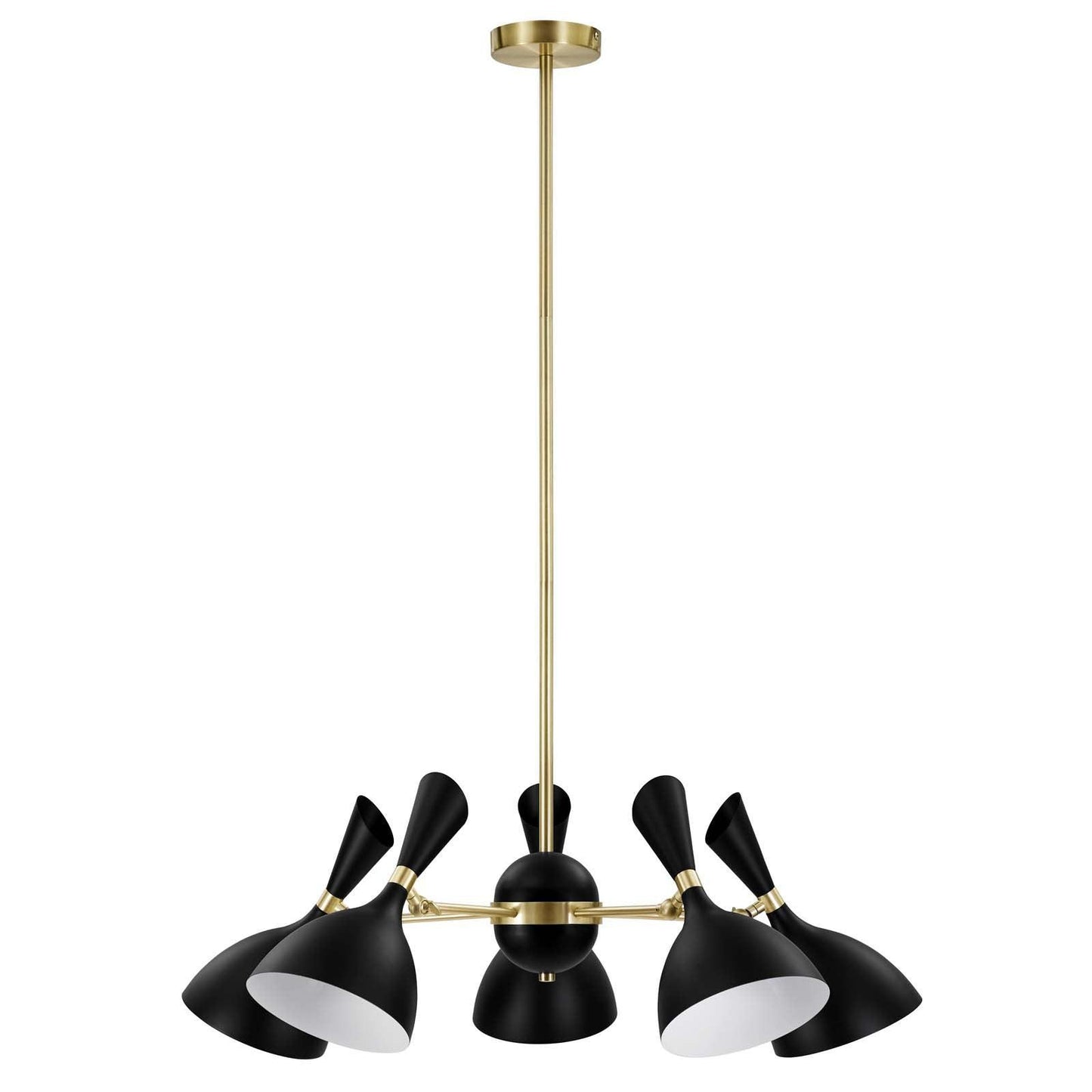 Modway Declare 5-Light 6" Arm Pendant FredCo
