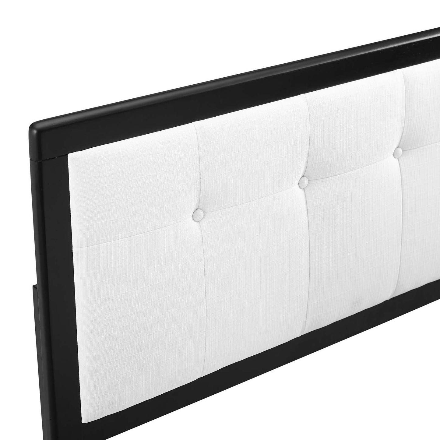 Modway Draper Tufted Full Fabric and Wood Headboard FredCo