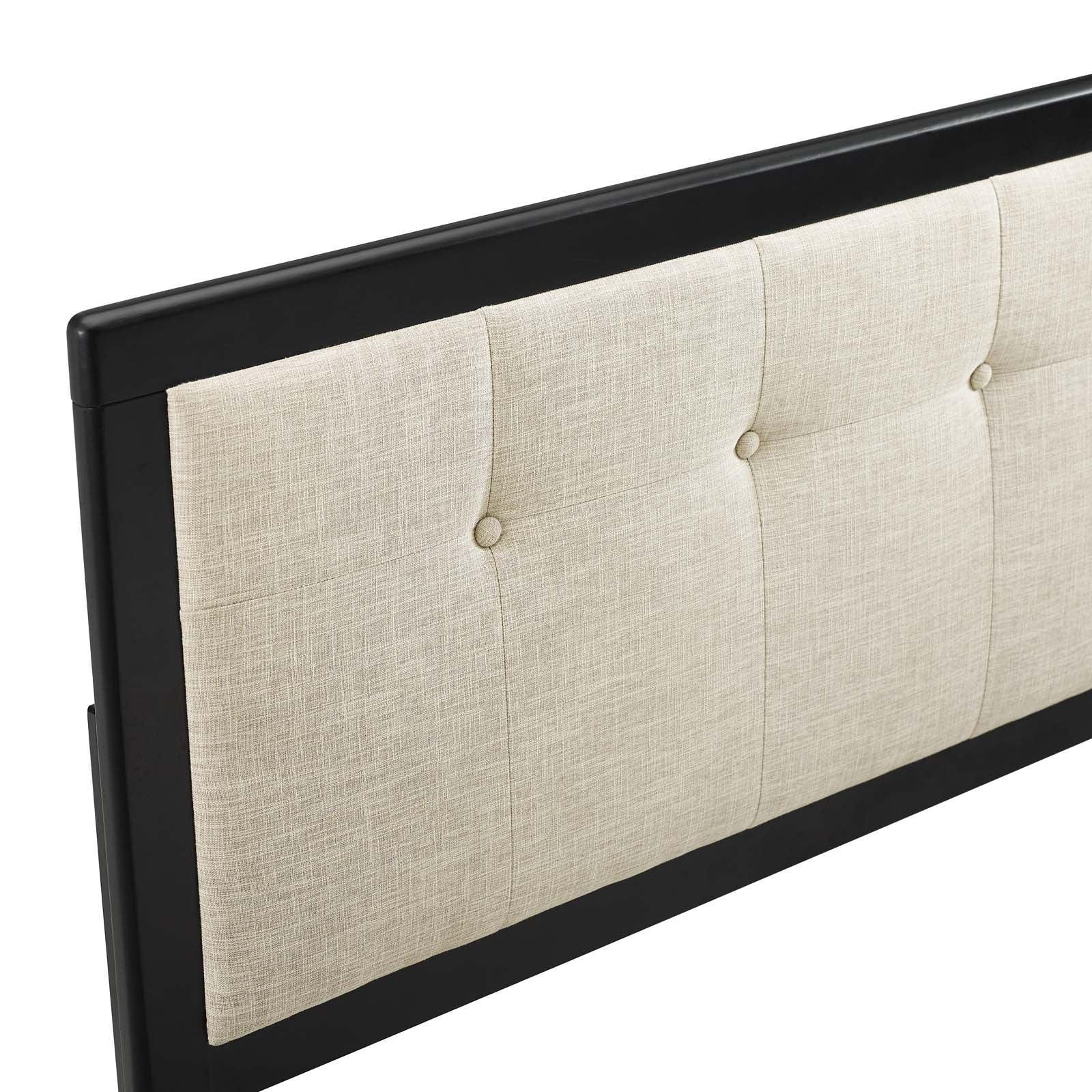 Modway Draper Tufted Queen Fabric and Wood Headboard FredCo