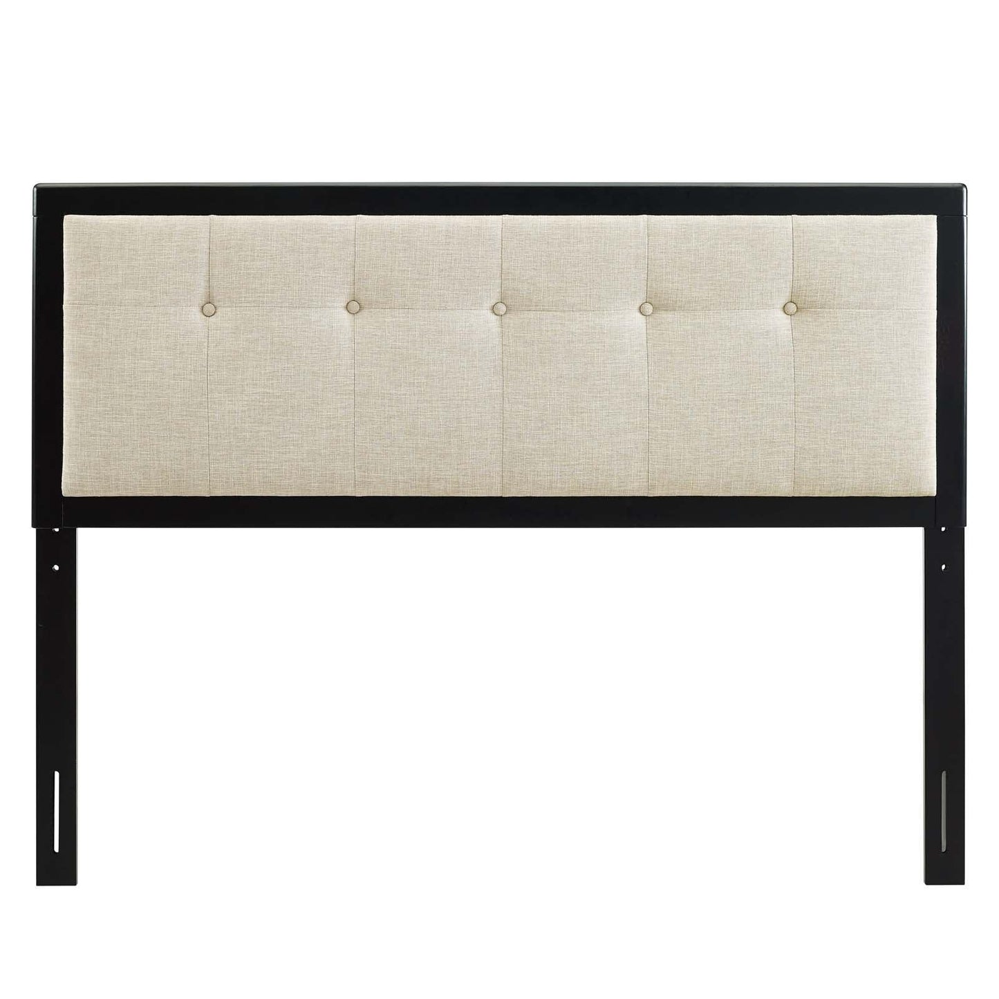 Modway Draper Tufted Queen Fabric and Wood Headboard FredCo