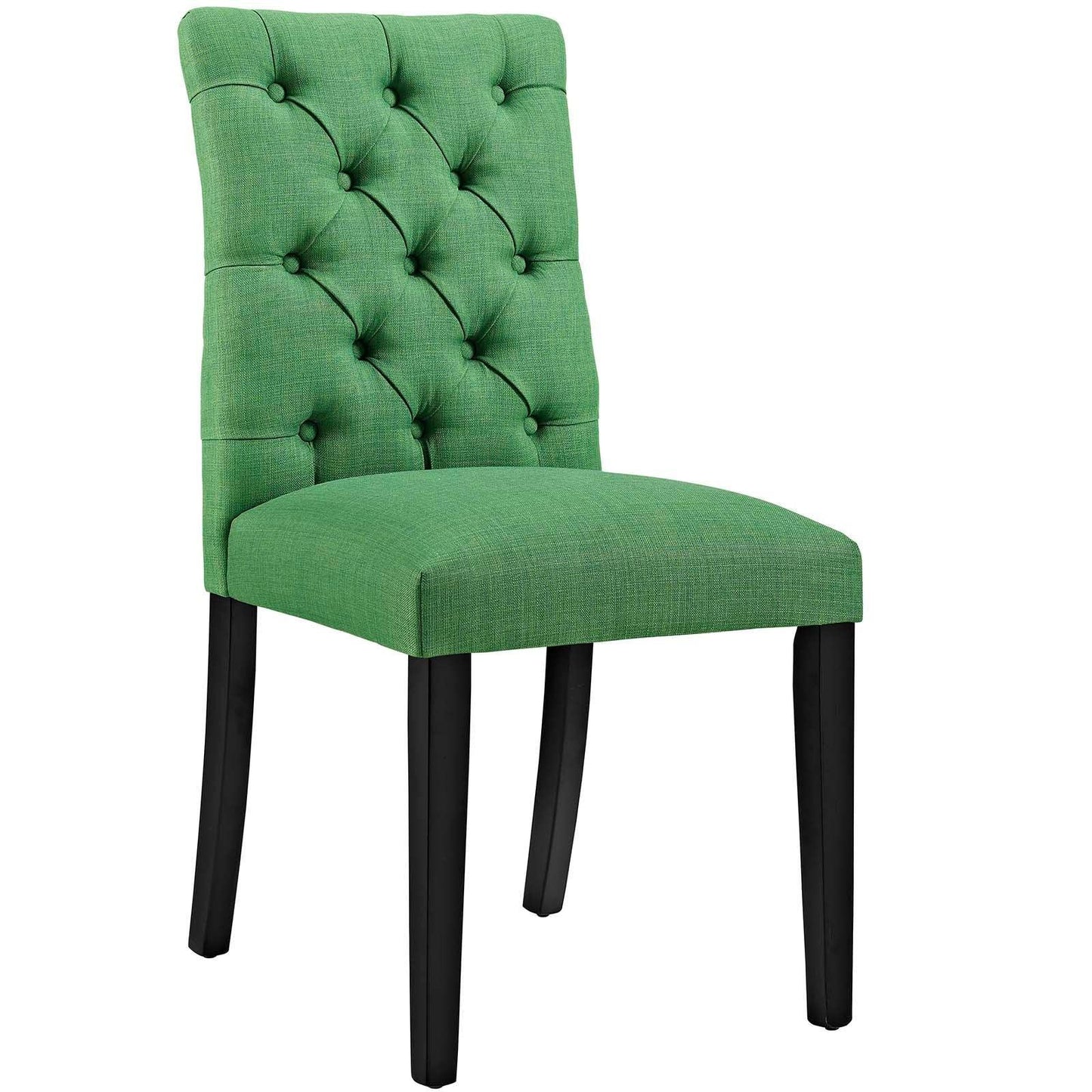 Modway Duchess Button Tufted Fabric Dining Chair FredCo