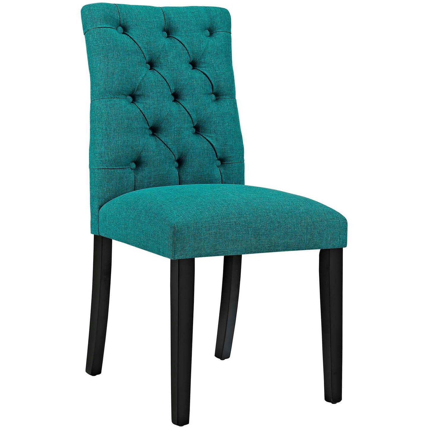 Modway Duchess Button Tufted Fabric Dining Chair FredCo