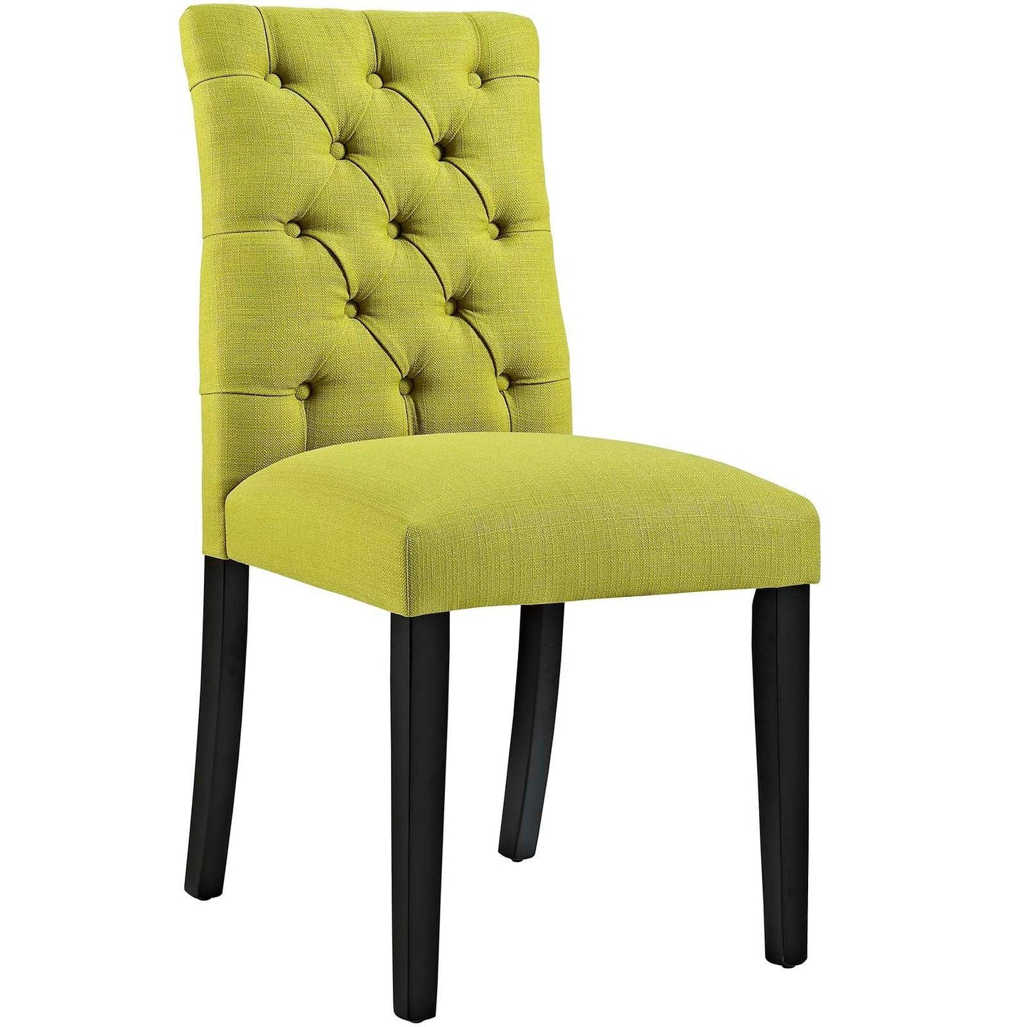 Modway Duchess Button Tufted Fabric Dining Chair FredCo