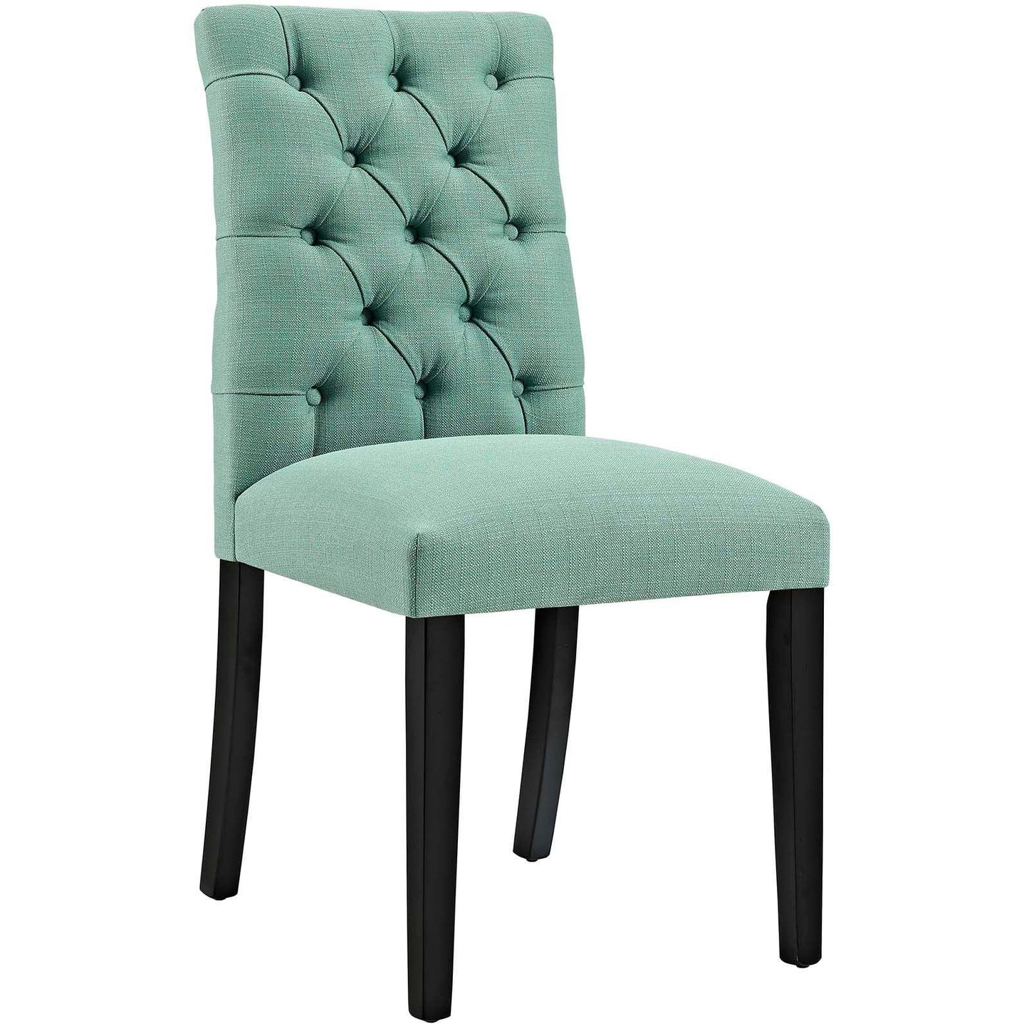 Modway Duchess Button Tufted Fabric Dining Chair FredCo