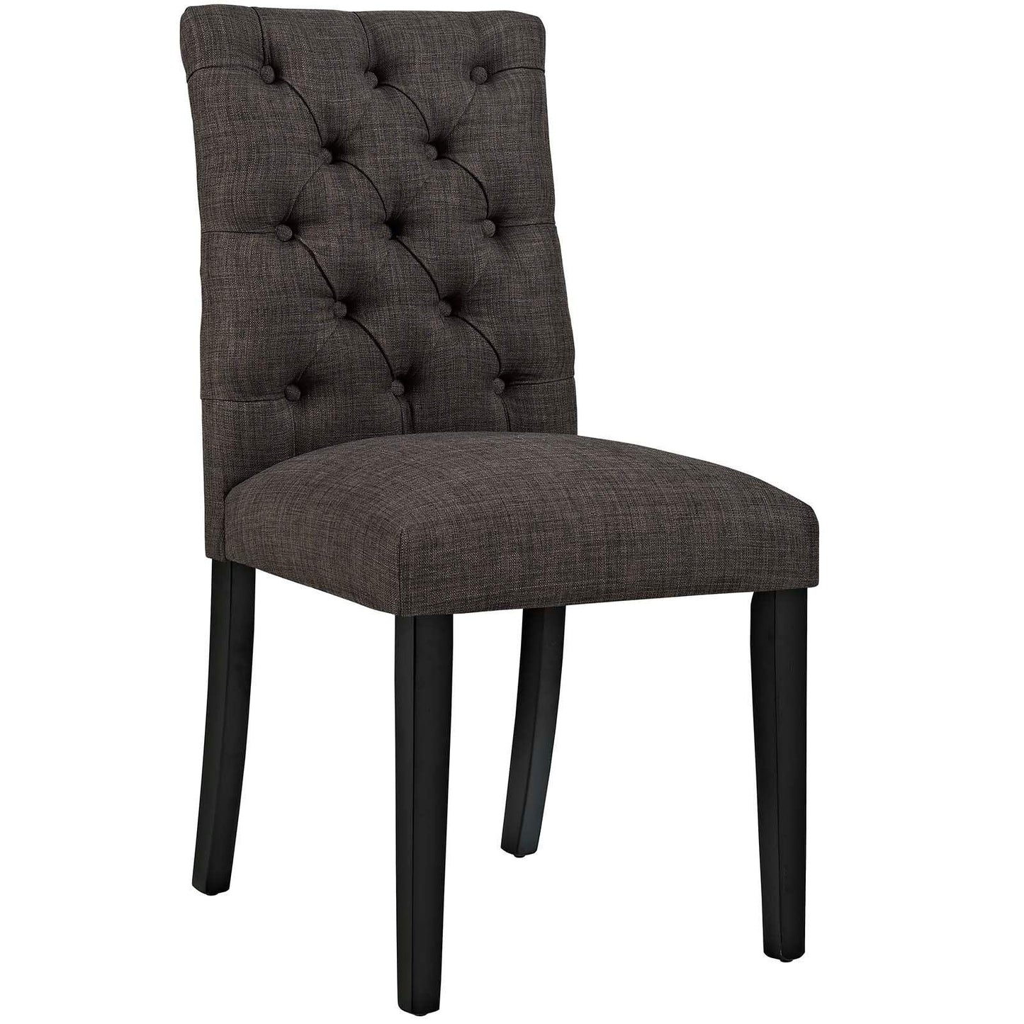 Modway Duchess Button Tufted Fabric Dining Chair FredCo