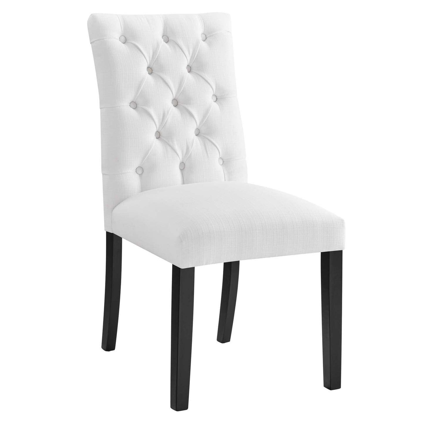 Modway Duchess Button Tufted Fabric Dining Chair FredCo