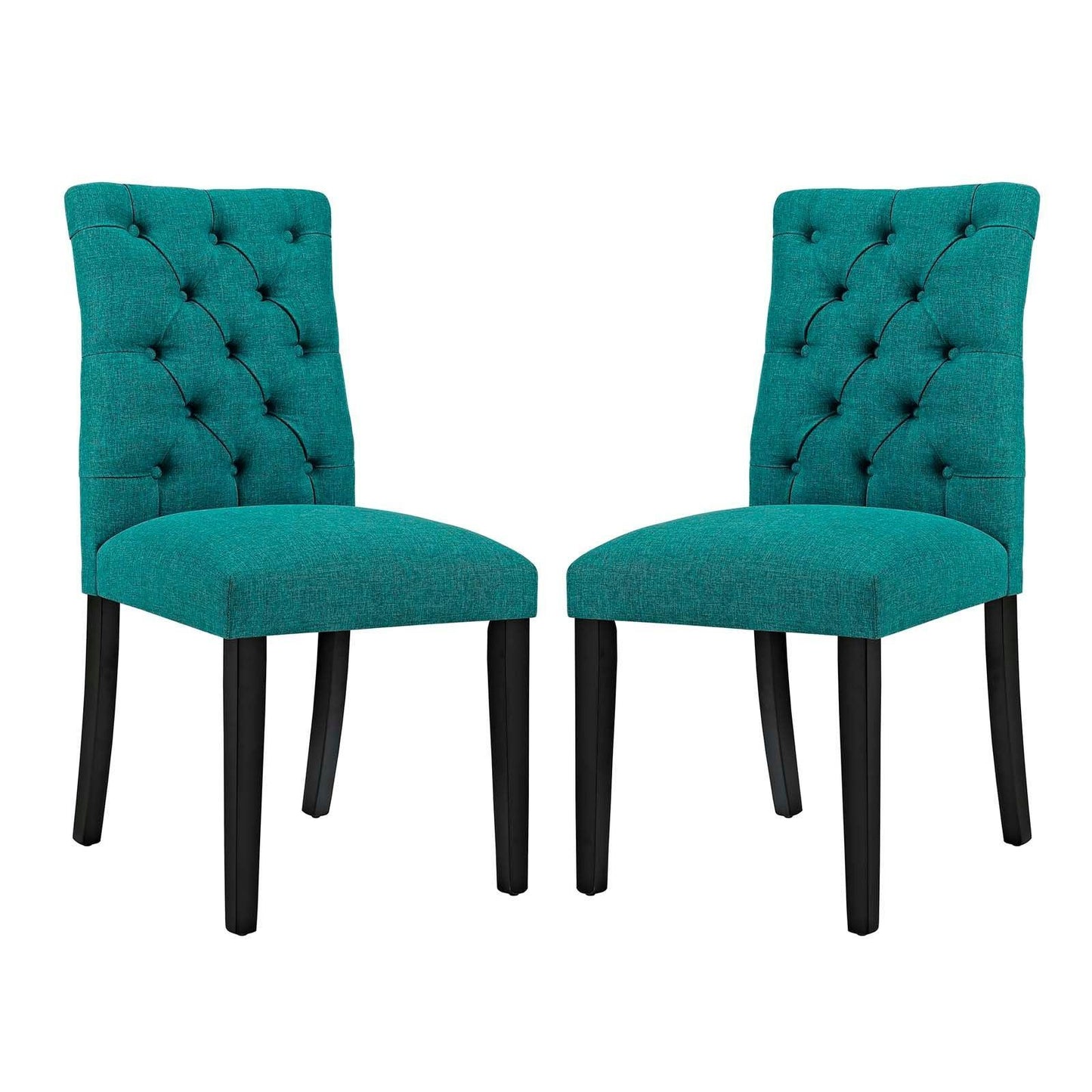 Modway Duchess Dining Chair Fabric Set of 2 FredCo