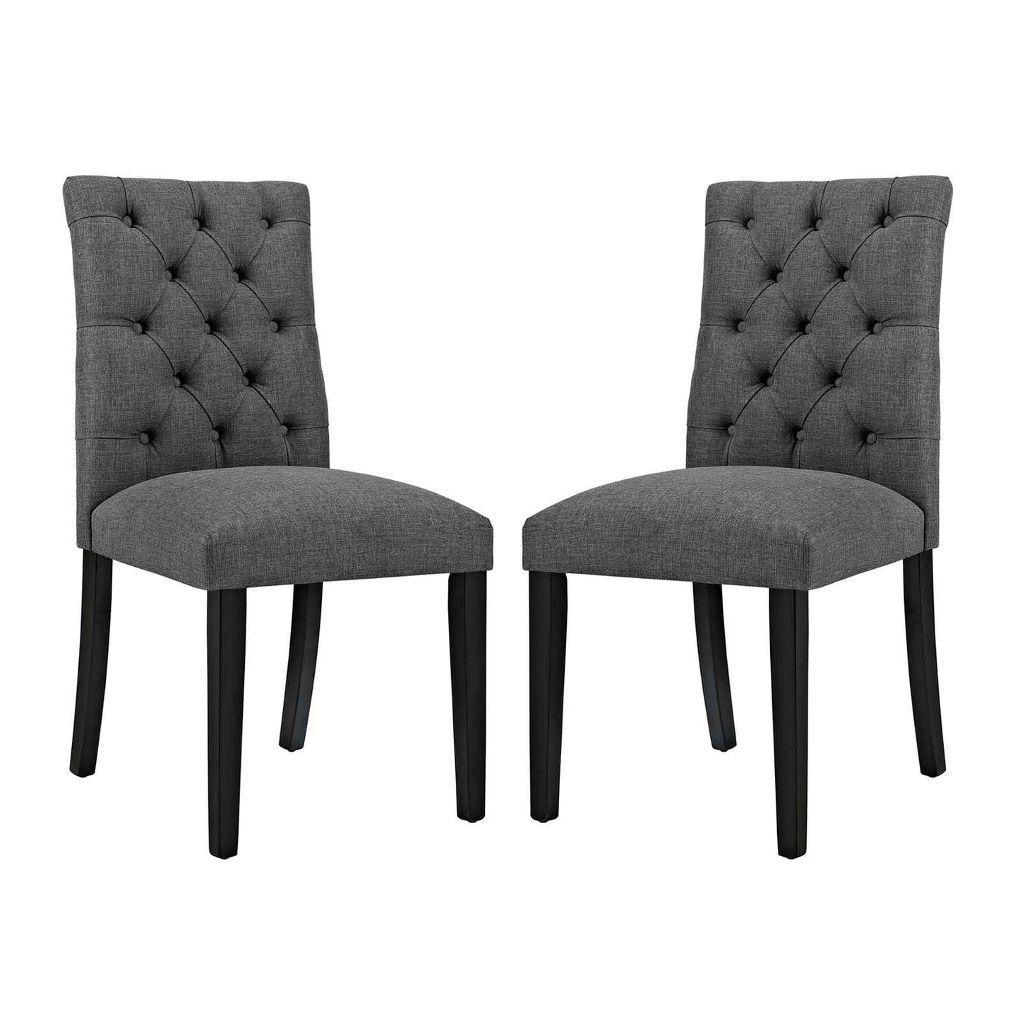 Modway Duchess Dining Chair Fabric Set of 2 FredCo