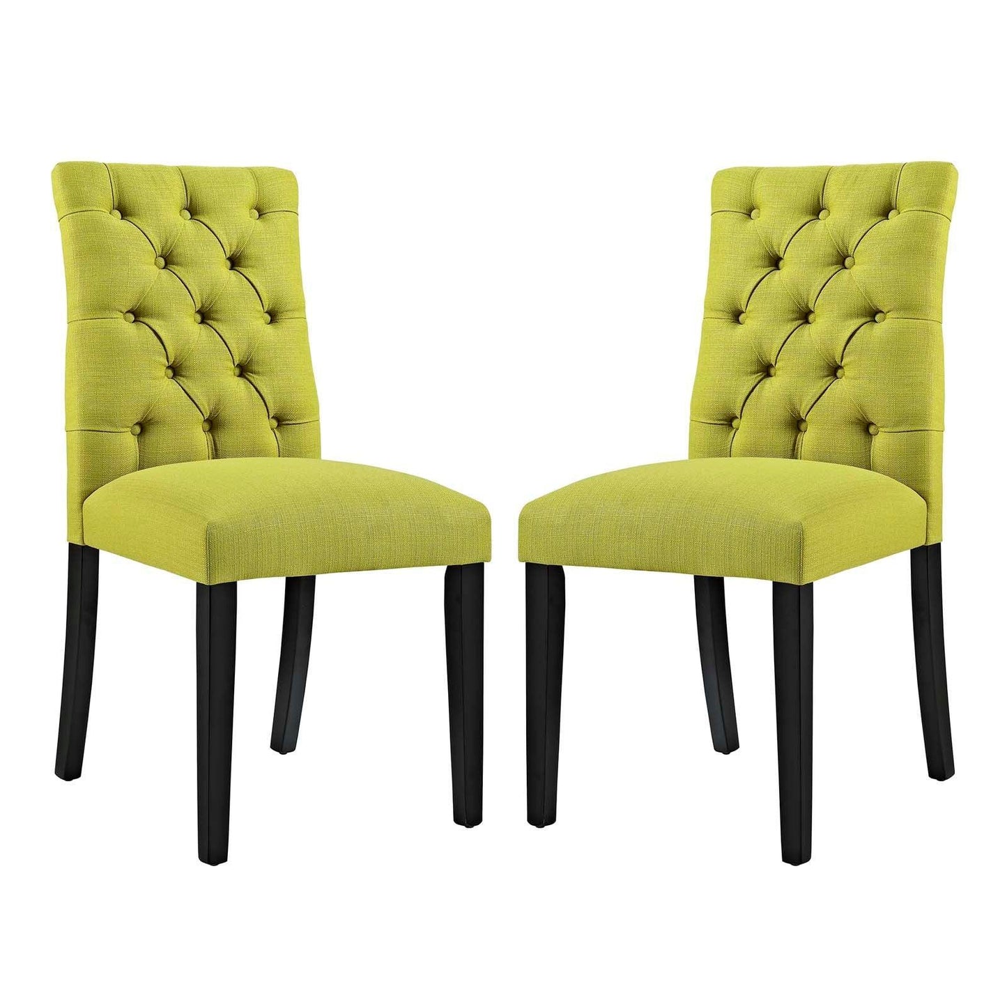 Modway Duchess Dining Chair Fabric Set of 2 FredCo