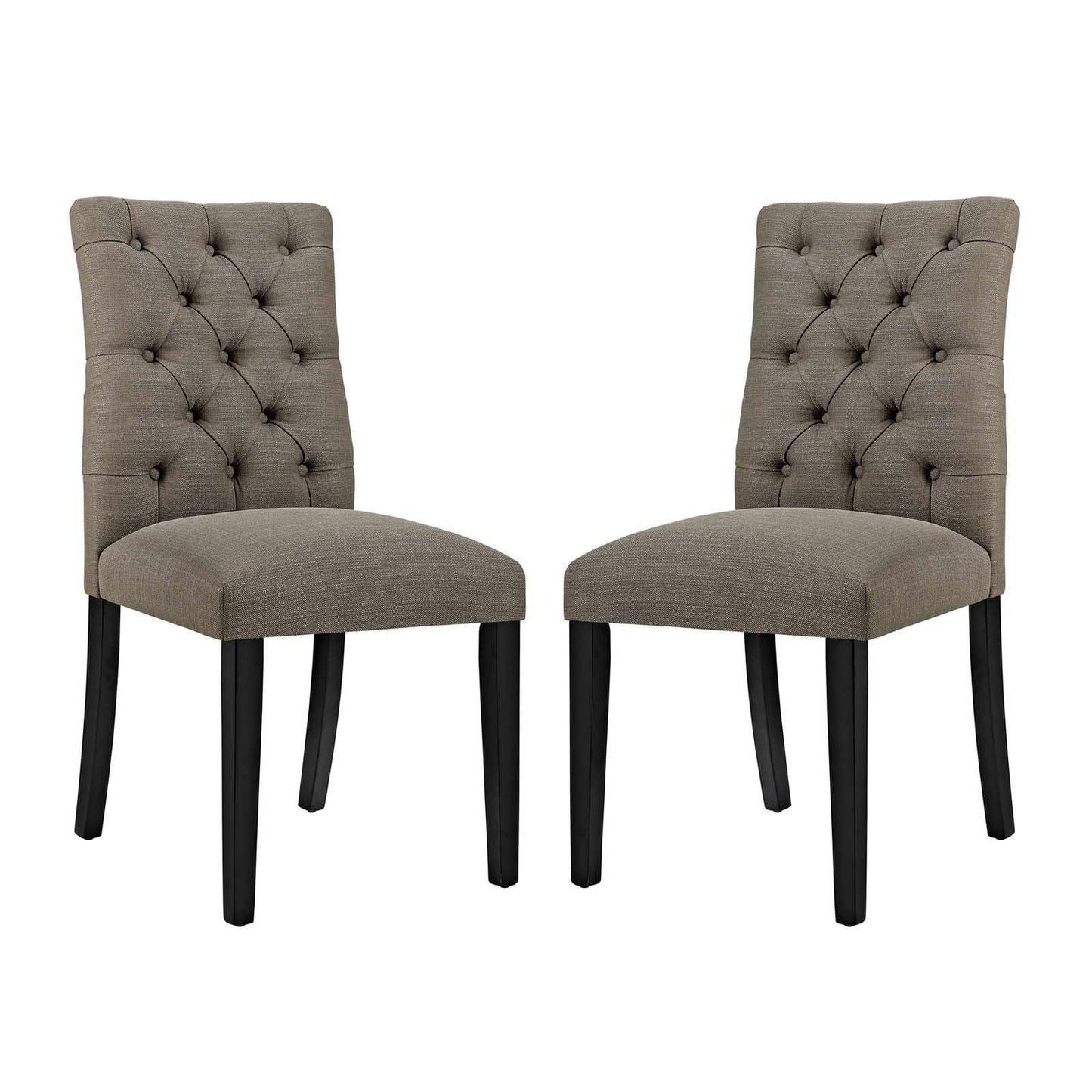Modway Duchess Dining Chair Fabric Set of 2 FredCo