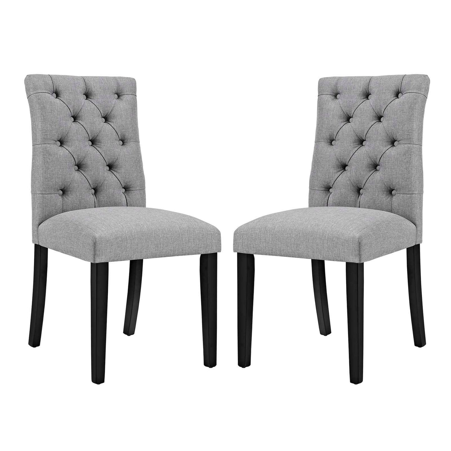 Modway Duchess Dining Chair Fabric Set of 2 FredCo