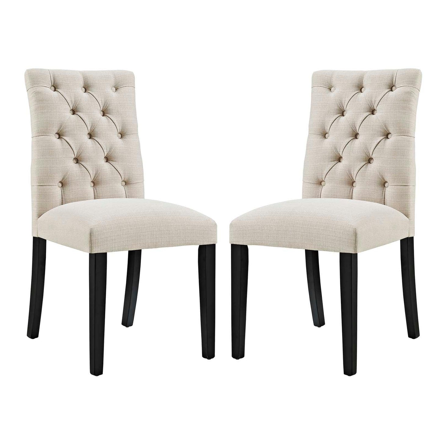 Modway Duchess Dining Chair Fabric Set of 2 FredCo