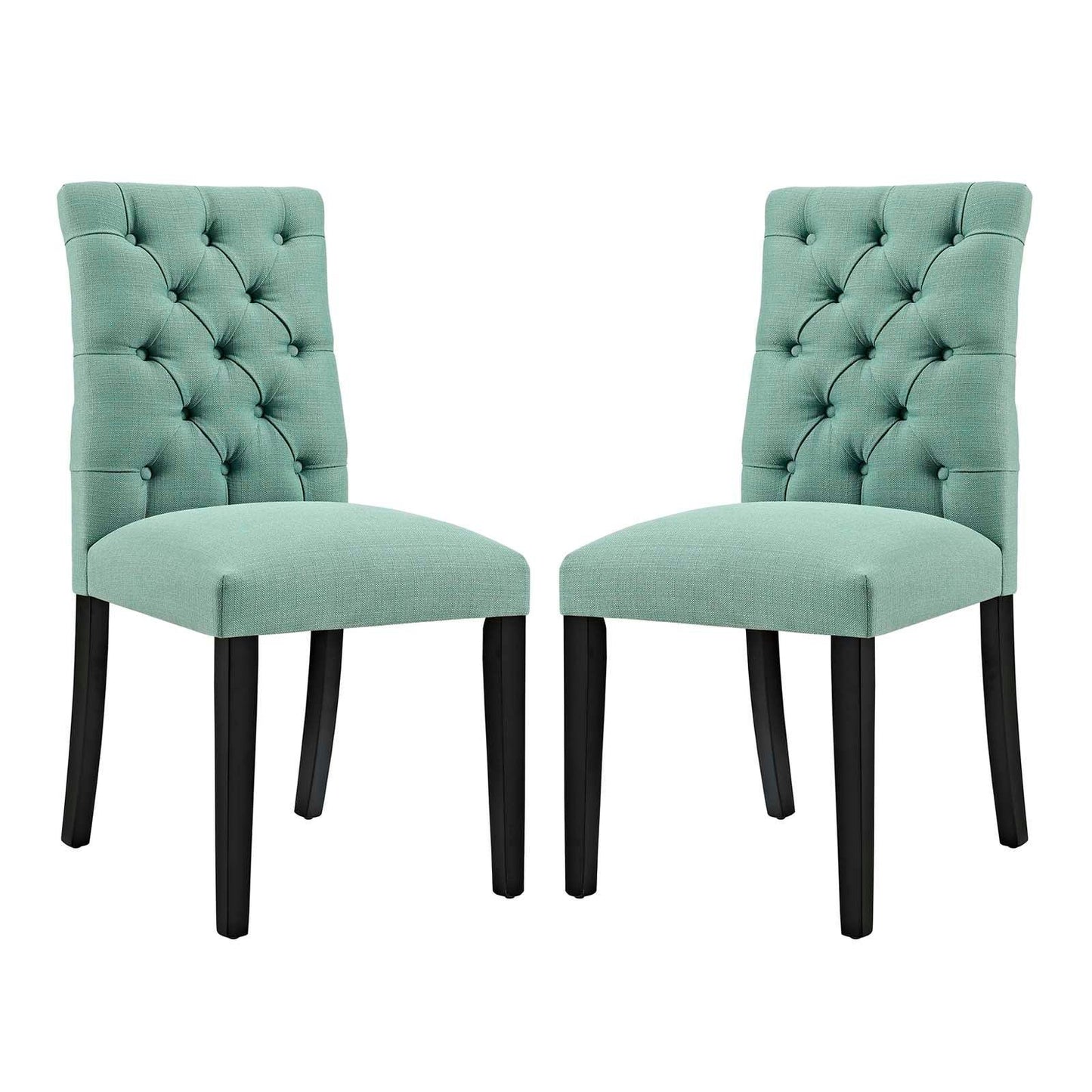 Modway Duchess Dining Chair Fabric Set of 2 FredCo