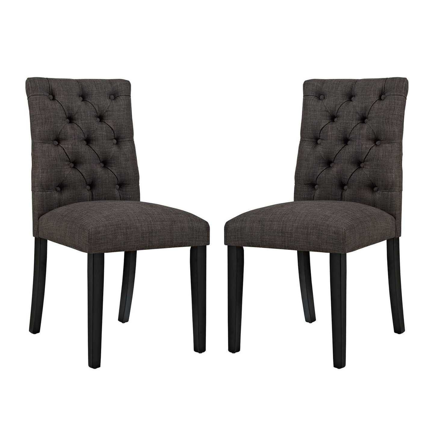Modway Duchess Dining Chair Fabric Set of 2 FredCo