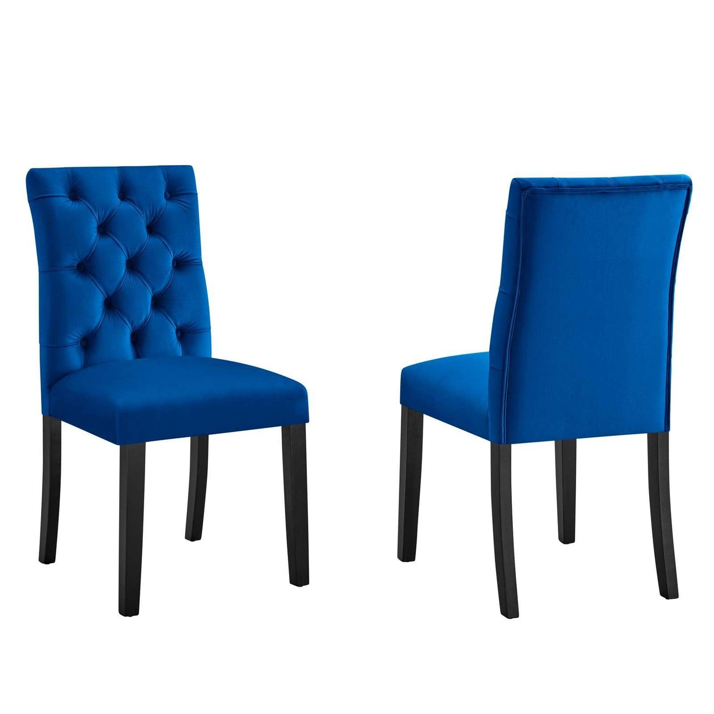 Modway Duchess Performance Velvet Dining Chairs - Set of 2 FredCo