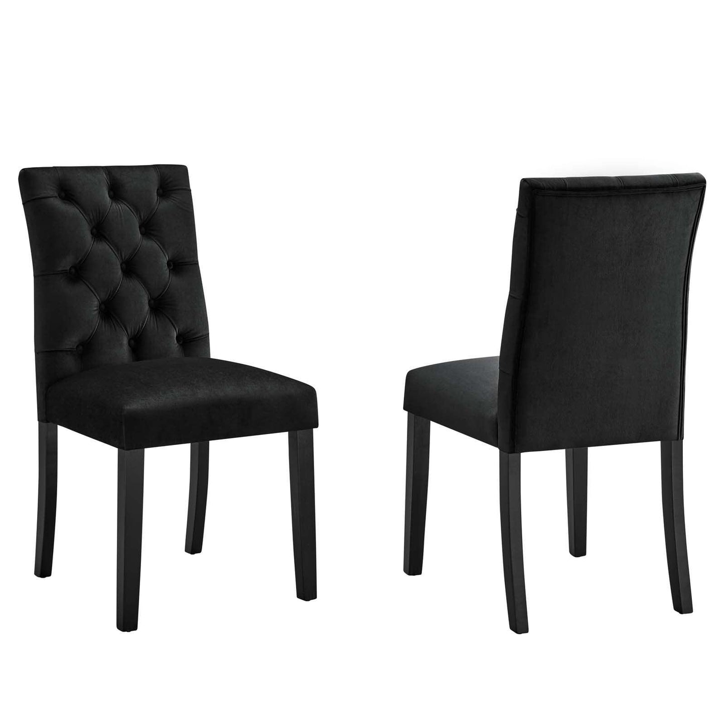 Modway Duchess Performance Velvet Dining Chairs - Set of 2 FredCo