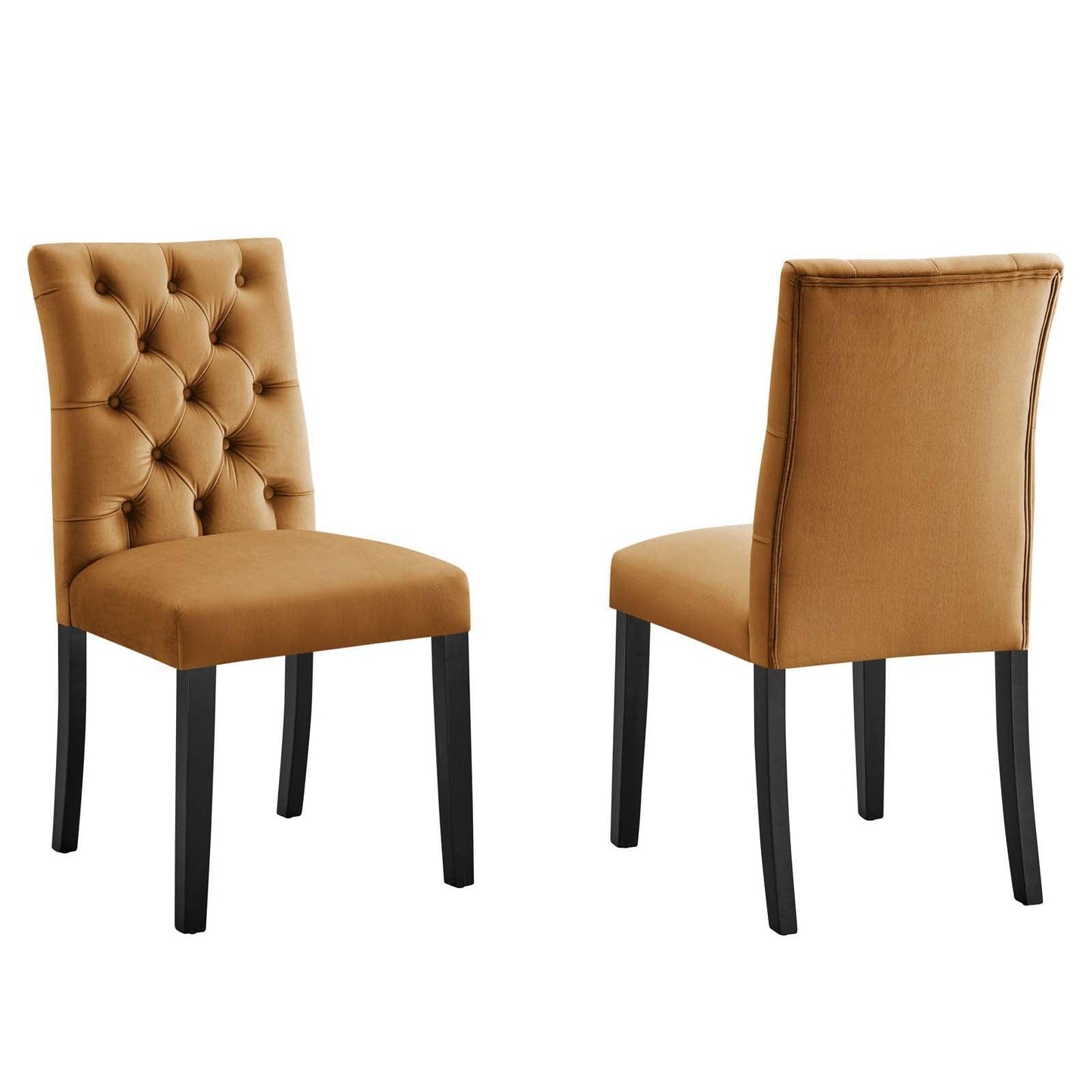 Modway Duchess Performance Velvet Dining Chairs - Set of 2 FredCo