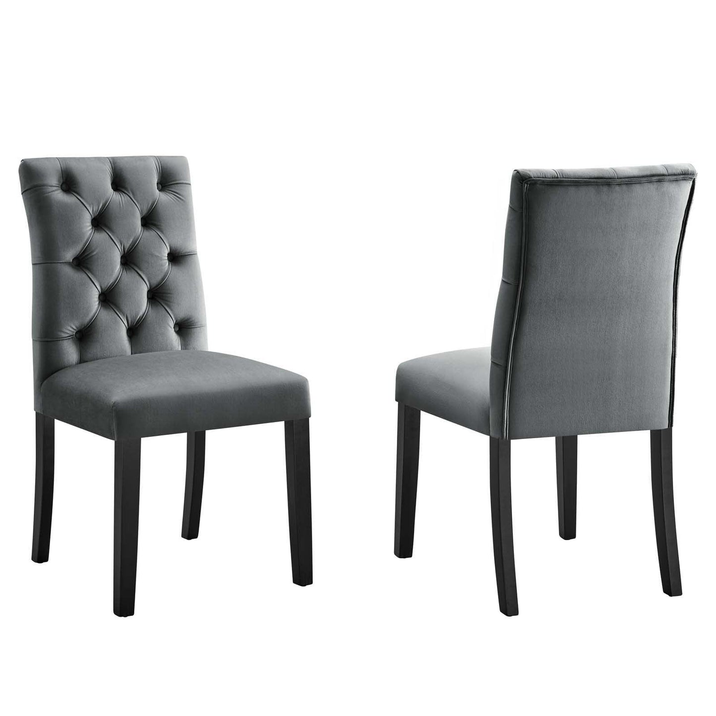 Modway Duchess Performance Velvet Dining Chairs - Set of 2 FredCo