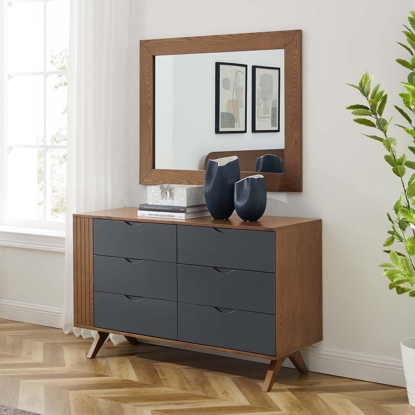 Modway Dylan Dresser and Mirror FredCo