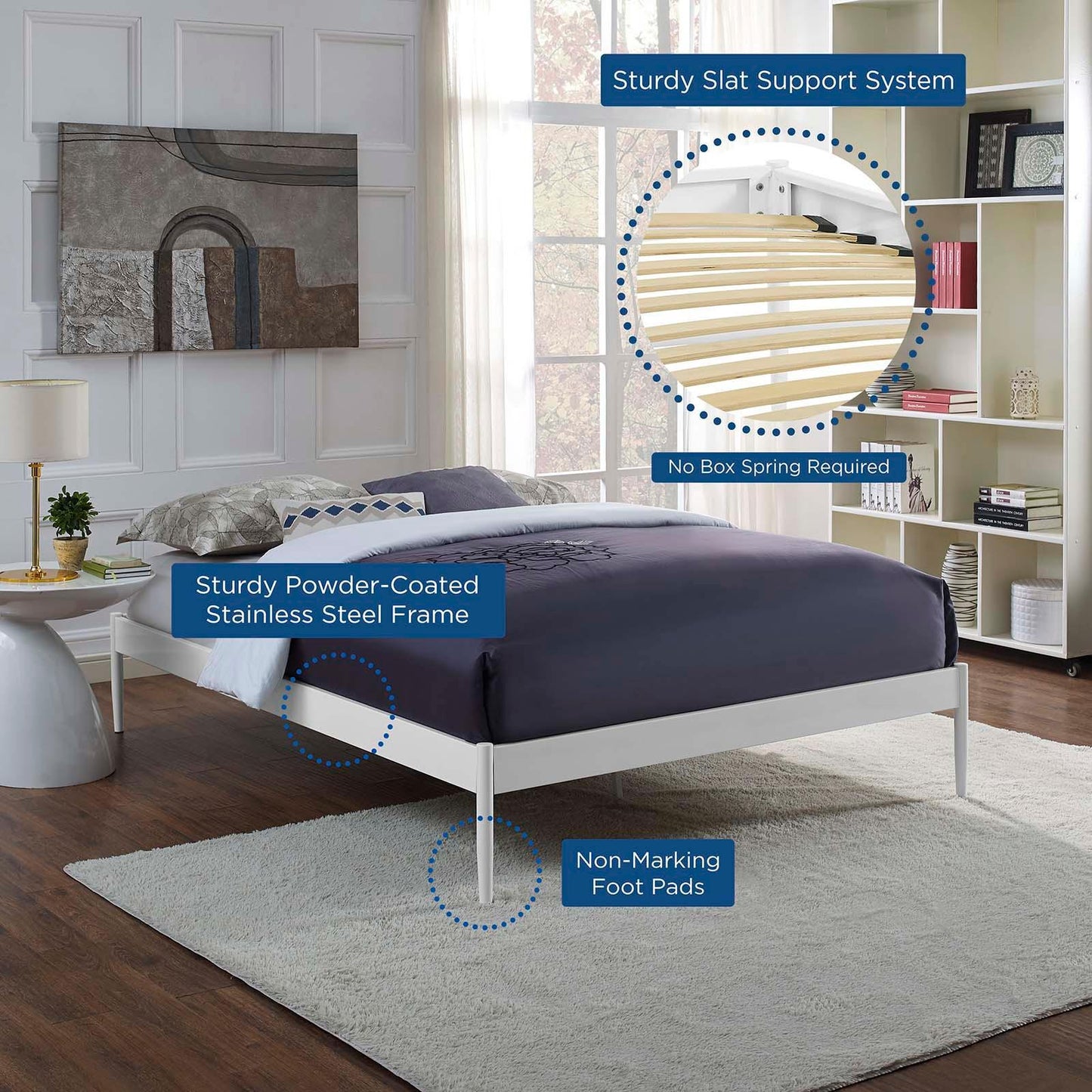 Modway Elsie Full Bed Frame FredCo