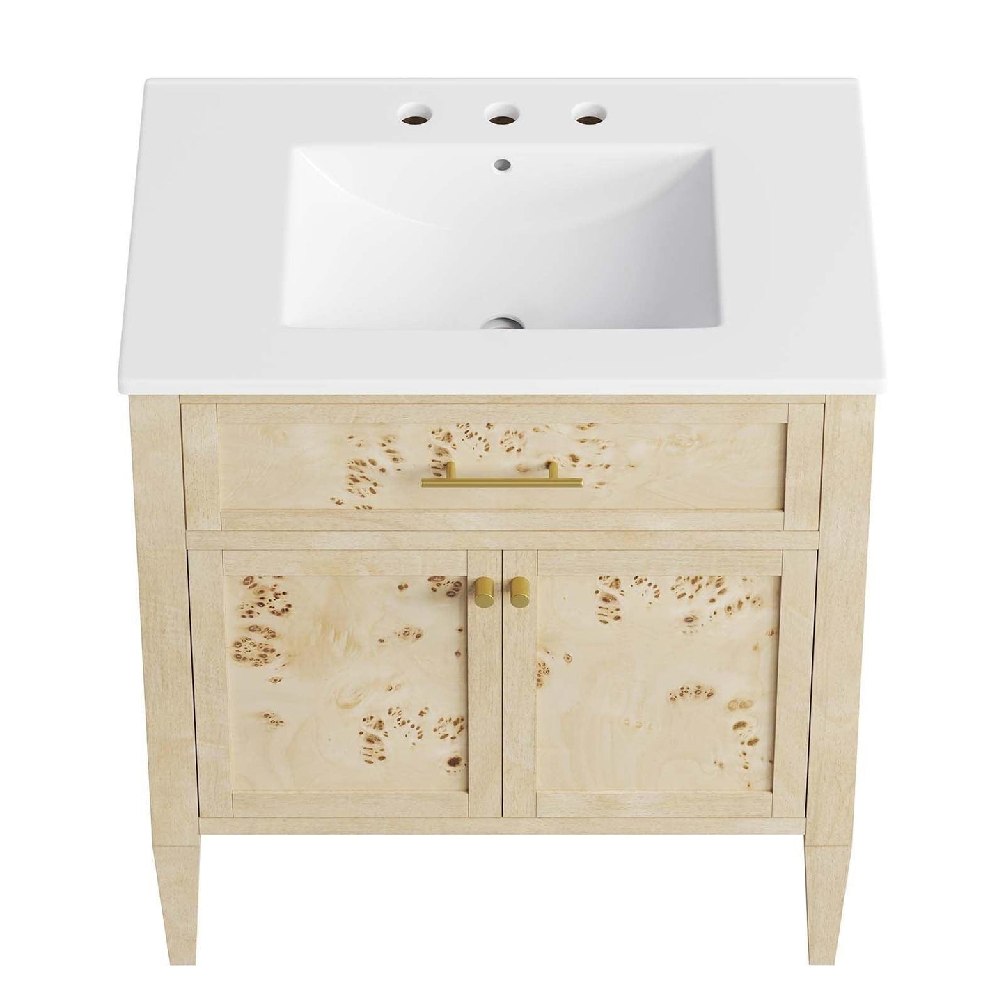Modway Elysian 30" Wood Bathroom Vanity FredCo
