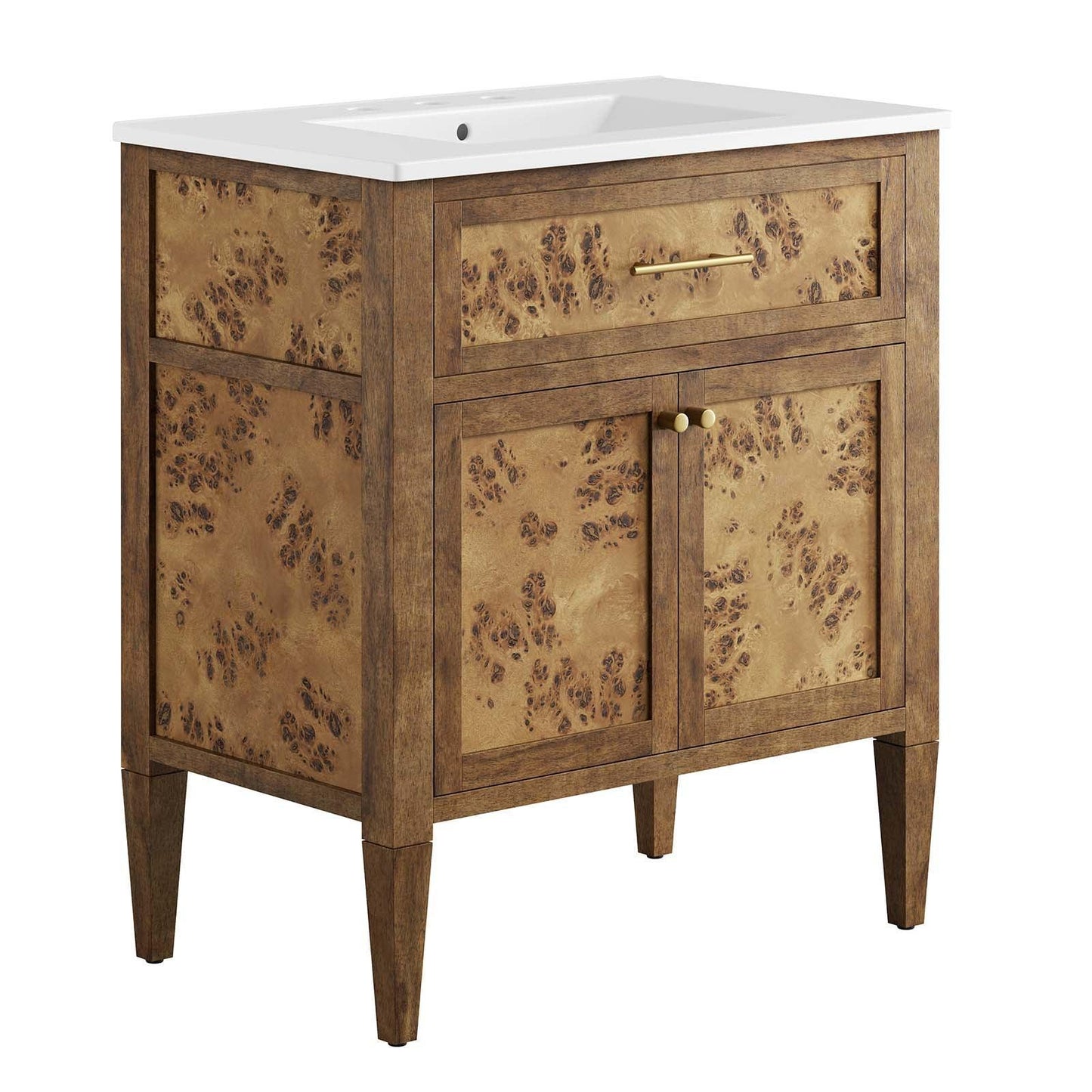 Modway Elysian 30" Wood Bathroom Vanity FredCo