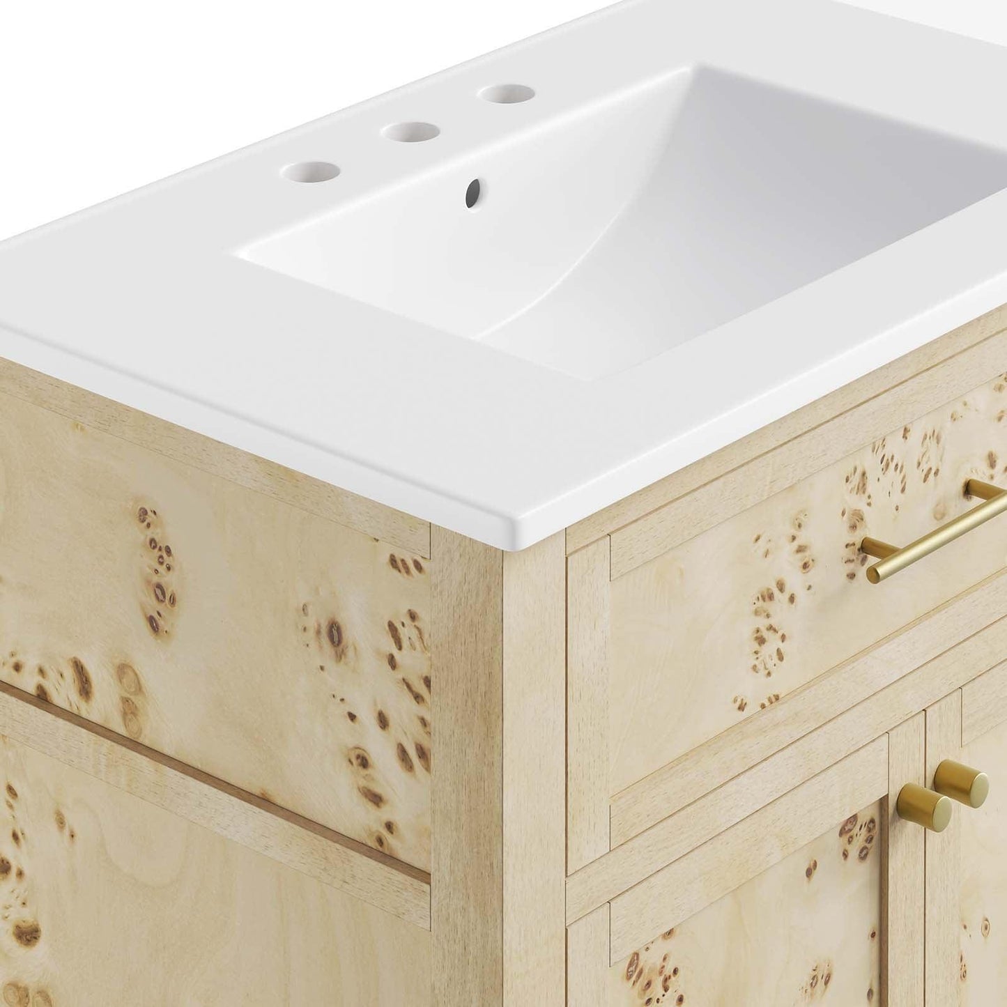 Modway Elysian 30" Wood Bathroom Vanity FredCo
