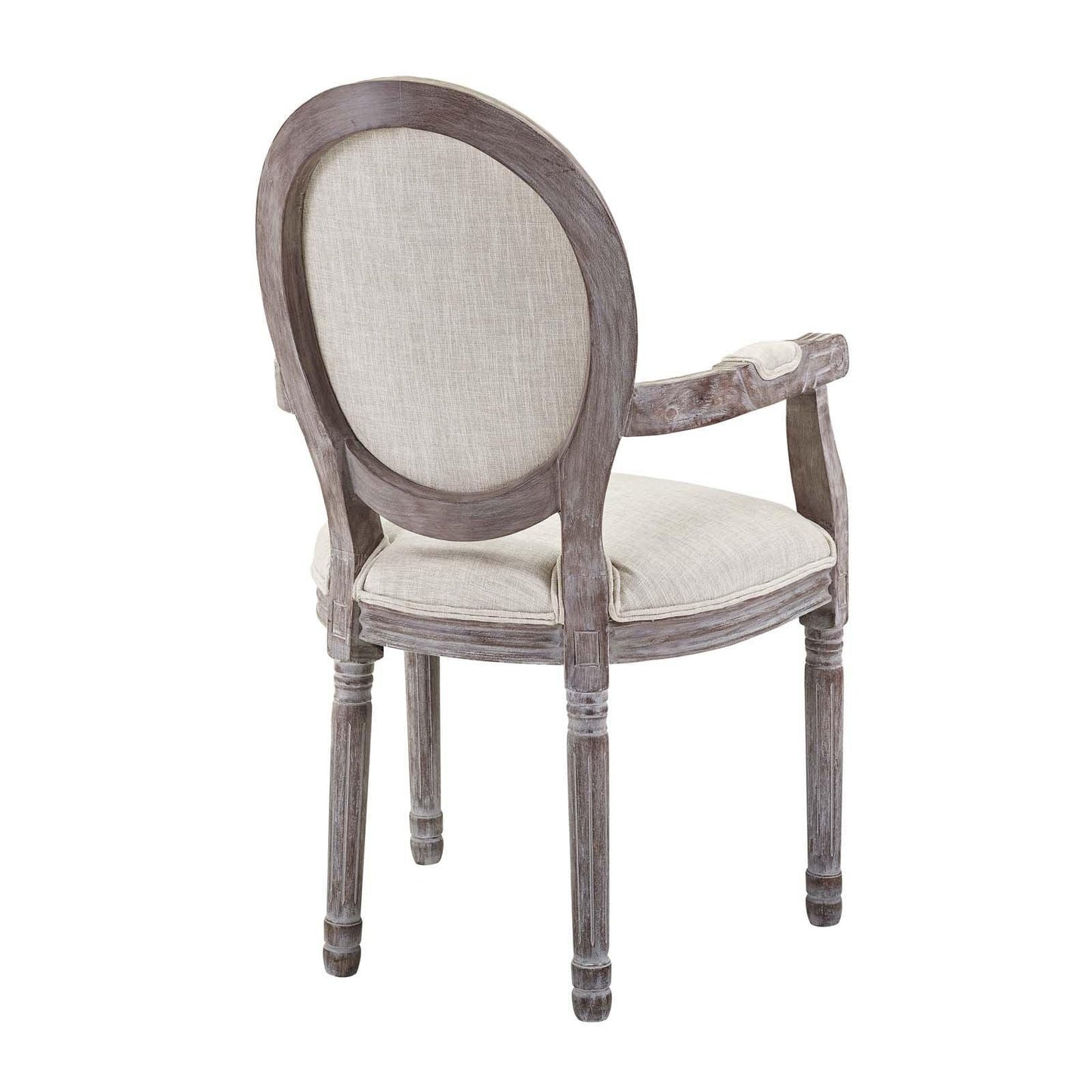 Modway Emanate Dining Armchair Upholstered Fabric Set of 4 FredCo