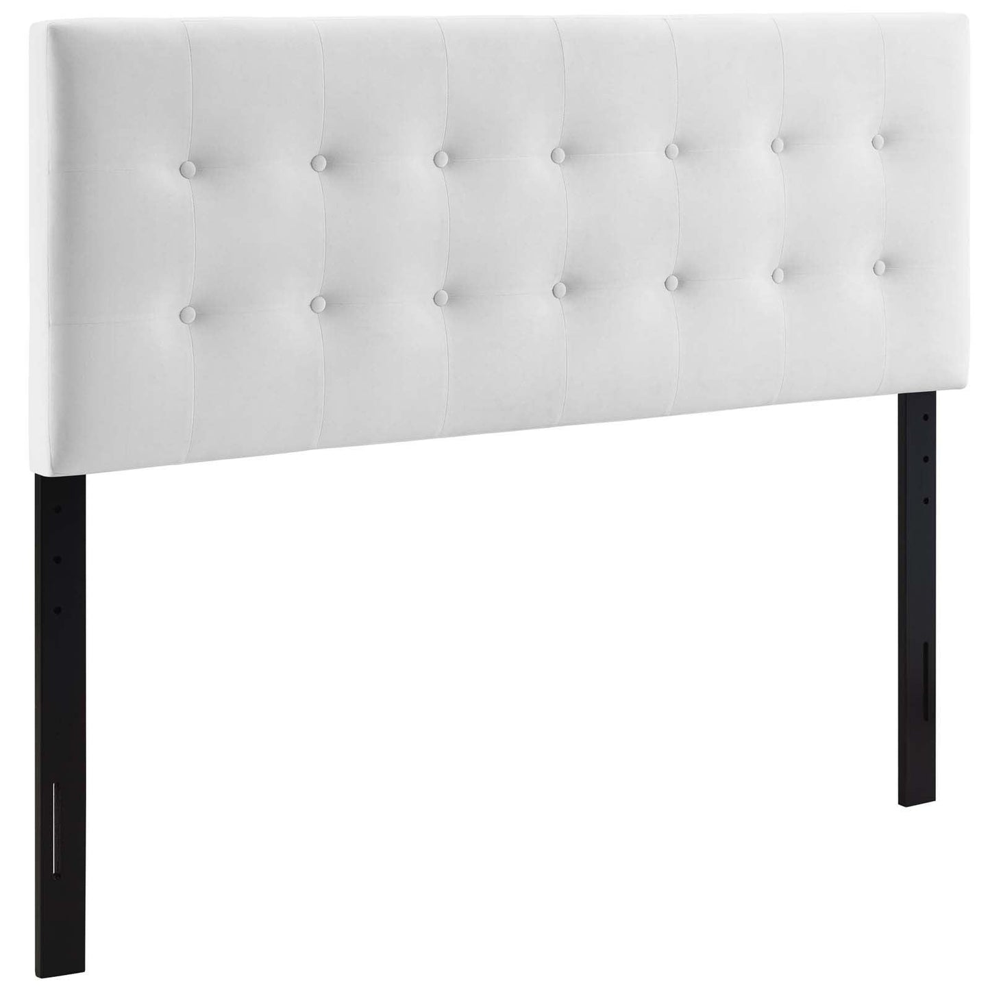 Modway Emily Queen Biscuit Tufted Performance Velvet Headboard FredCo