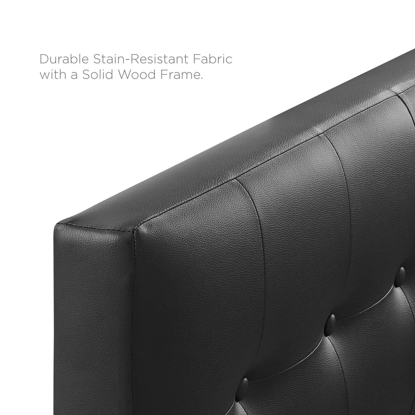 Modway Emily Twin Upholstered Vinyl Headboard FredCo