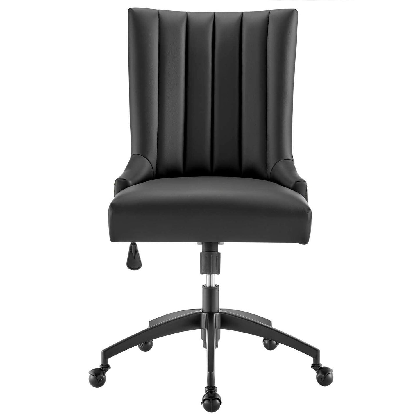 Modway Empower Channel Tufted Vegan Leather Office Chair FredCo