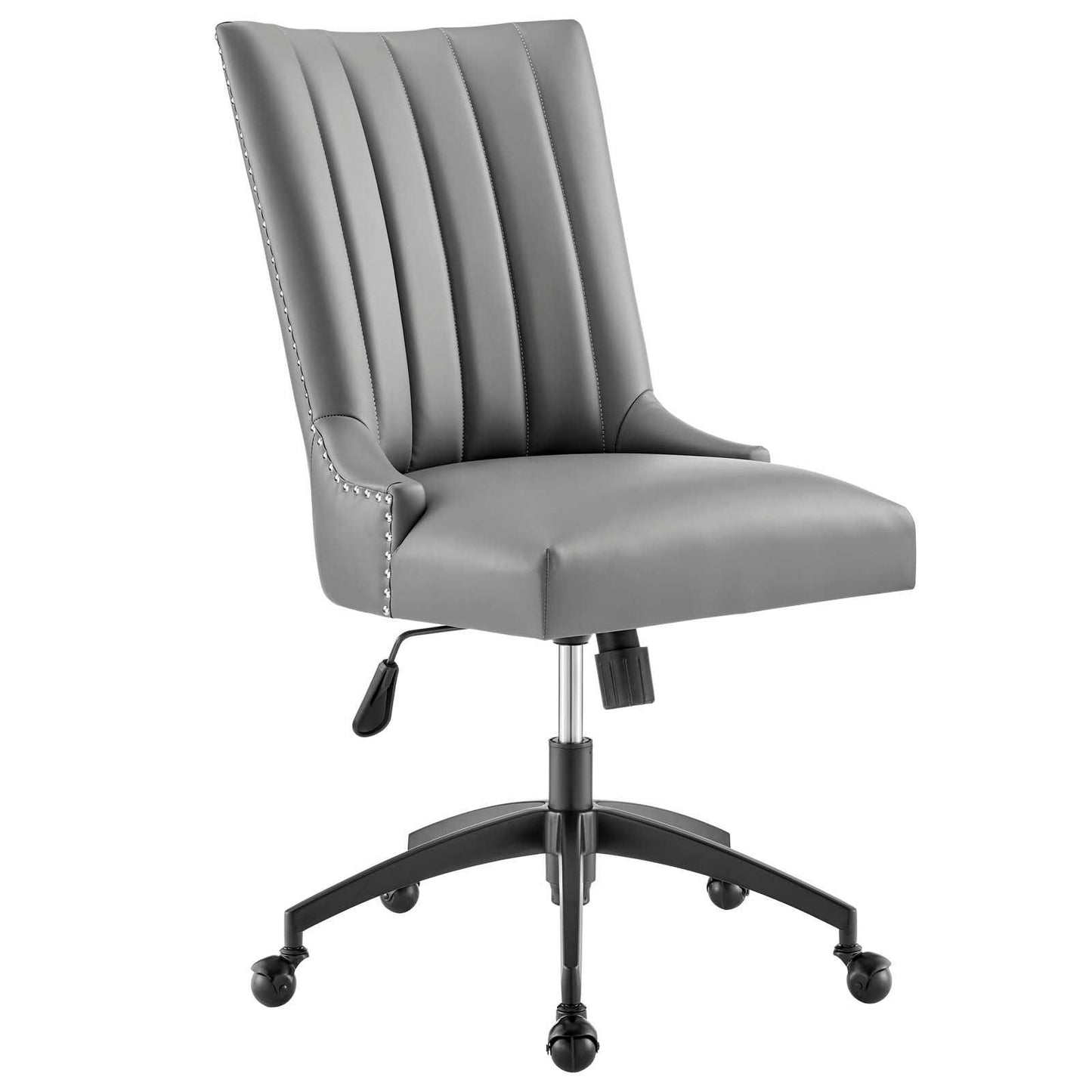Modway Empower Channel Tufted Vegan Leather Office Chair FredCo