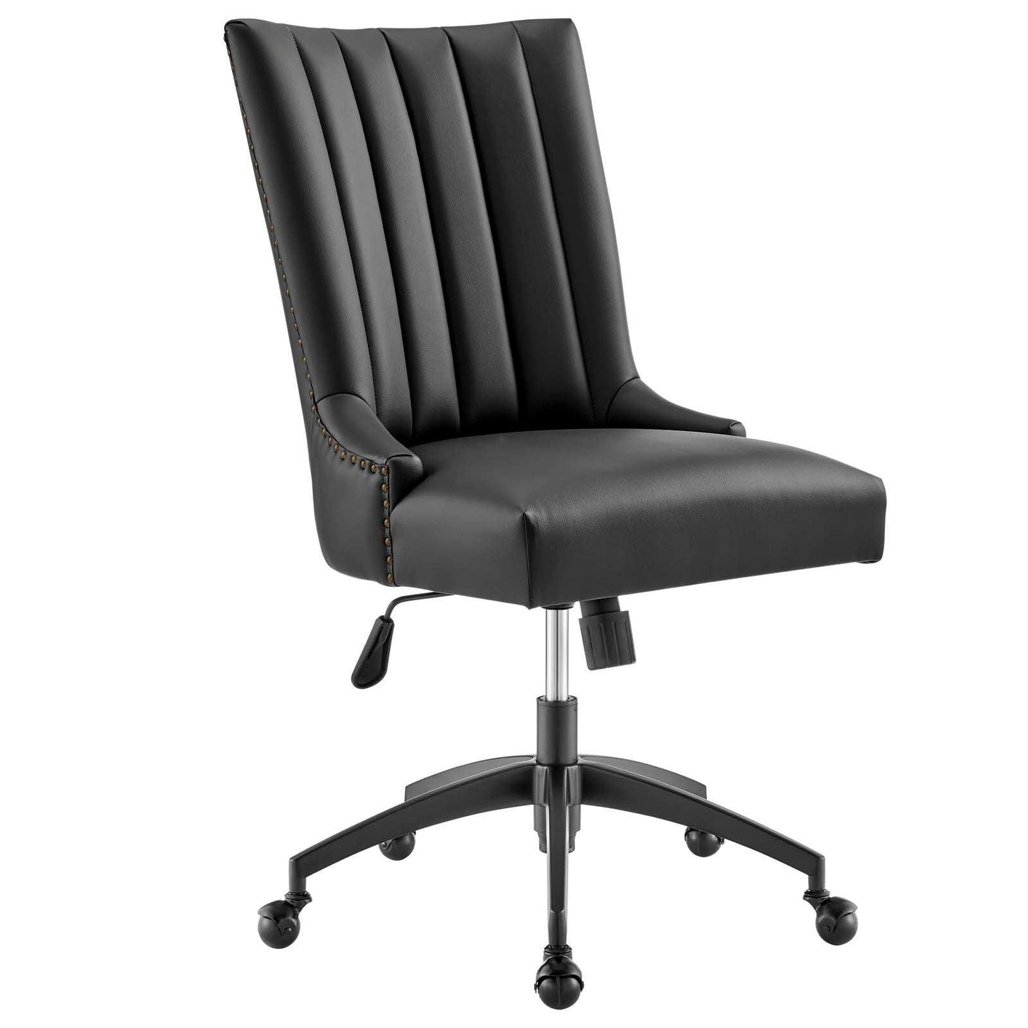 Modway Empower Channel Tufted Vegan Leather Office Chair FredCo