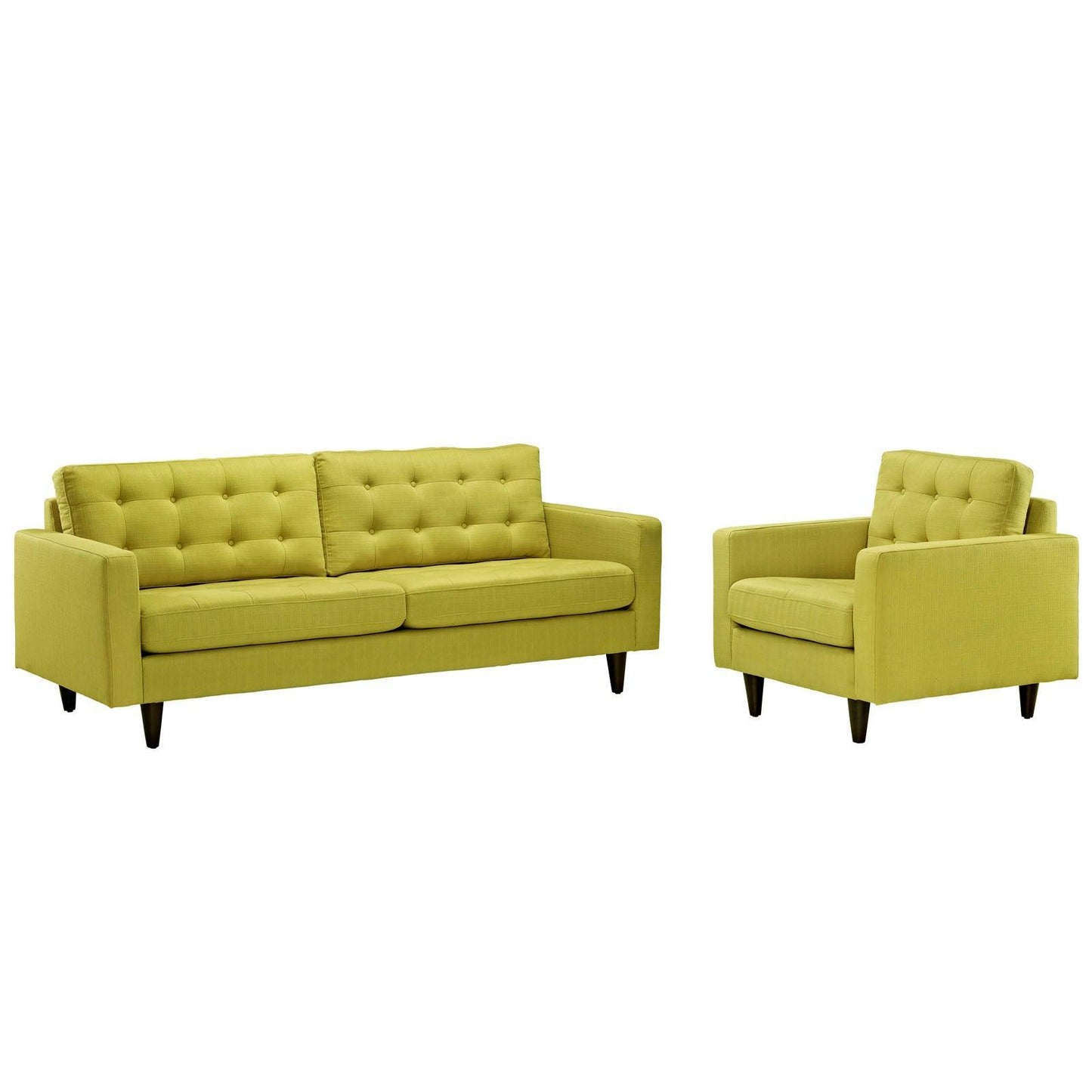 Modway Empress Armchair and Sofa Set of 2 FredCo
