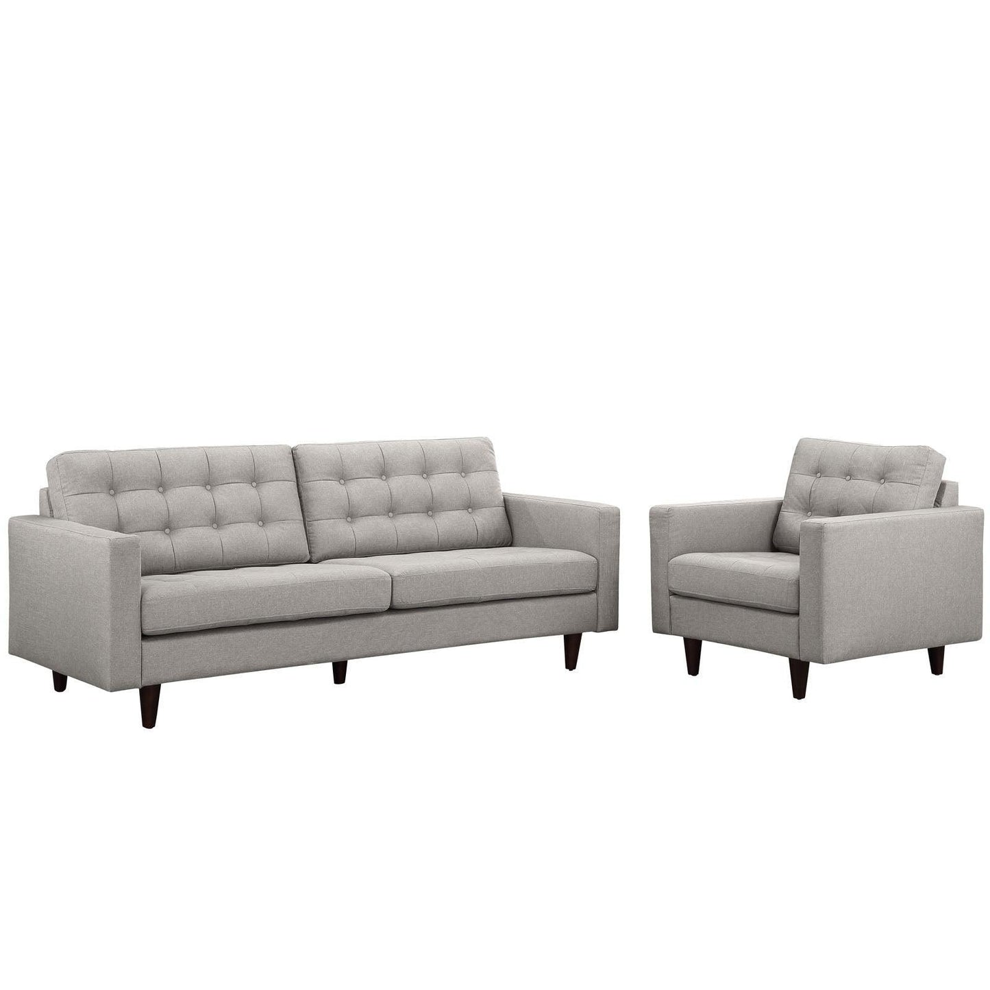 Modway Empress Armchair and Sofa Set of 2 FredCo