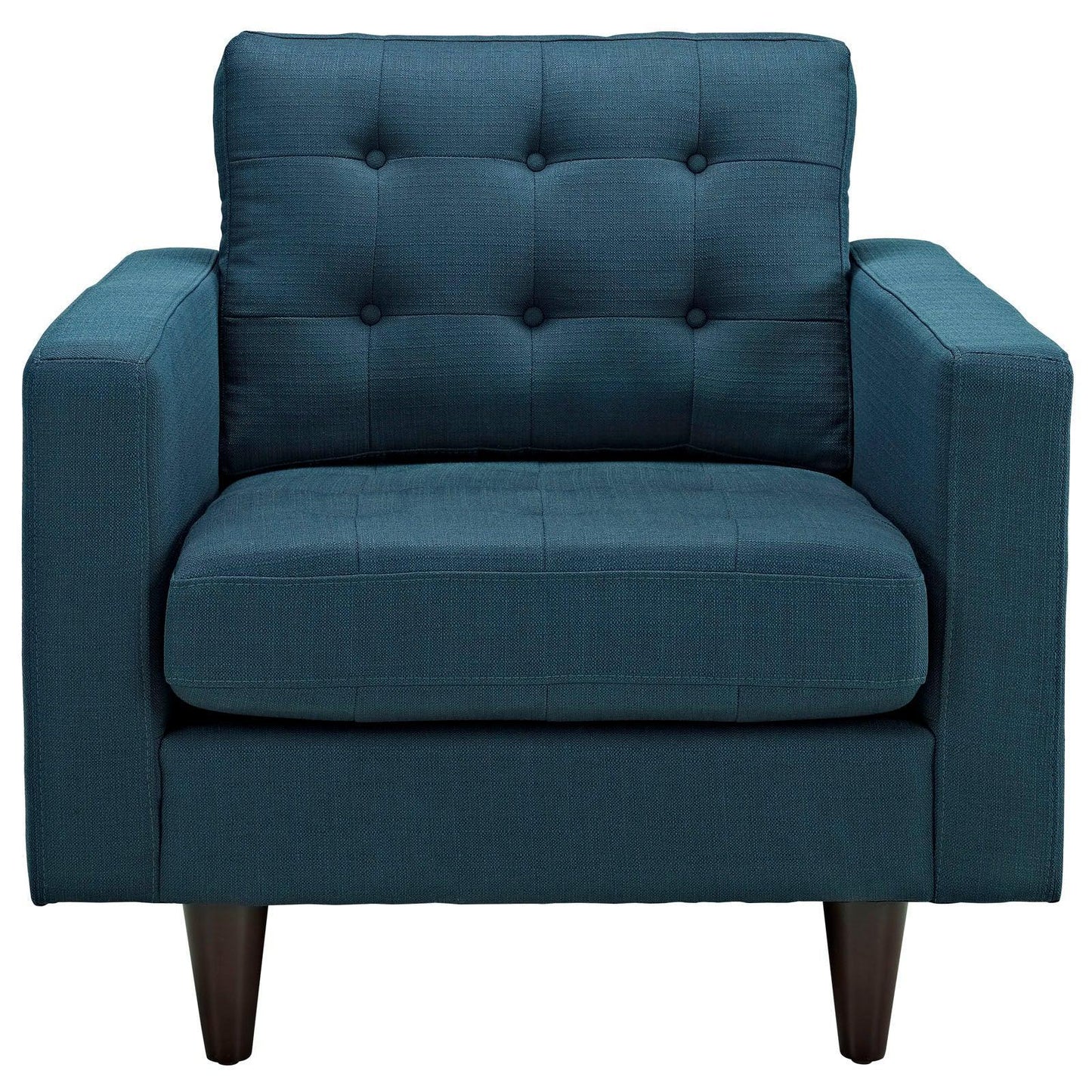 Modway Empress Armchair Upholstered Fabric Set of 2 FredCo