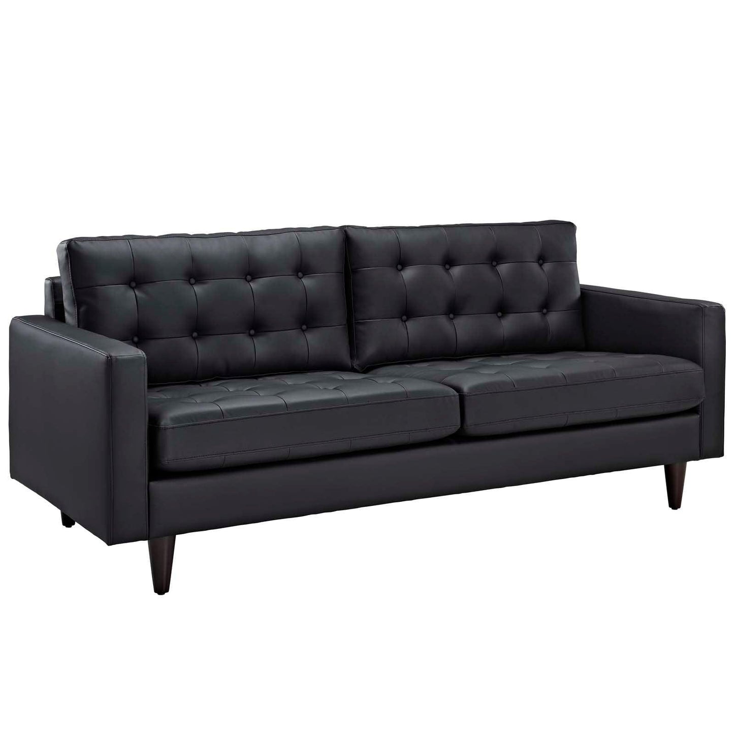 Modway Empress Bonded Leather Sofa FredCo