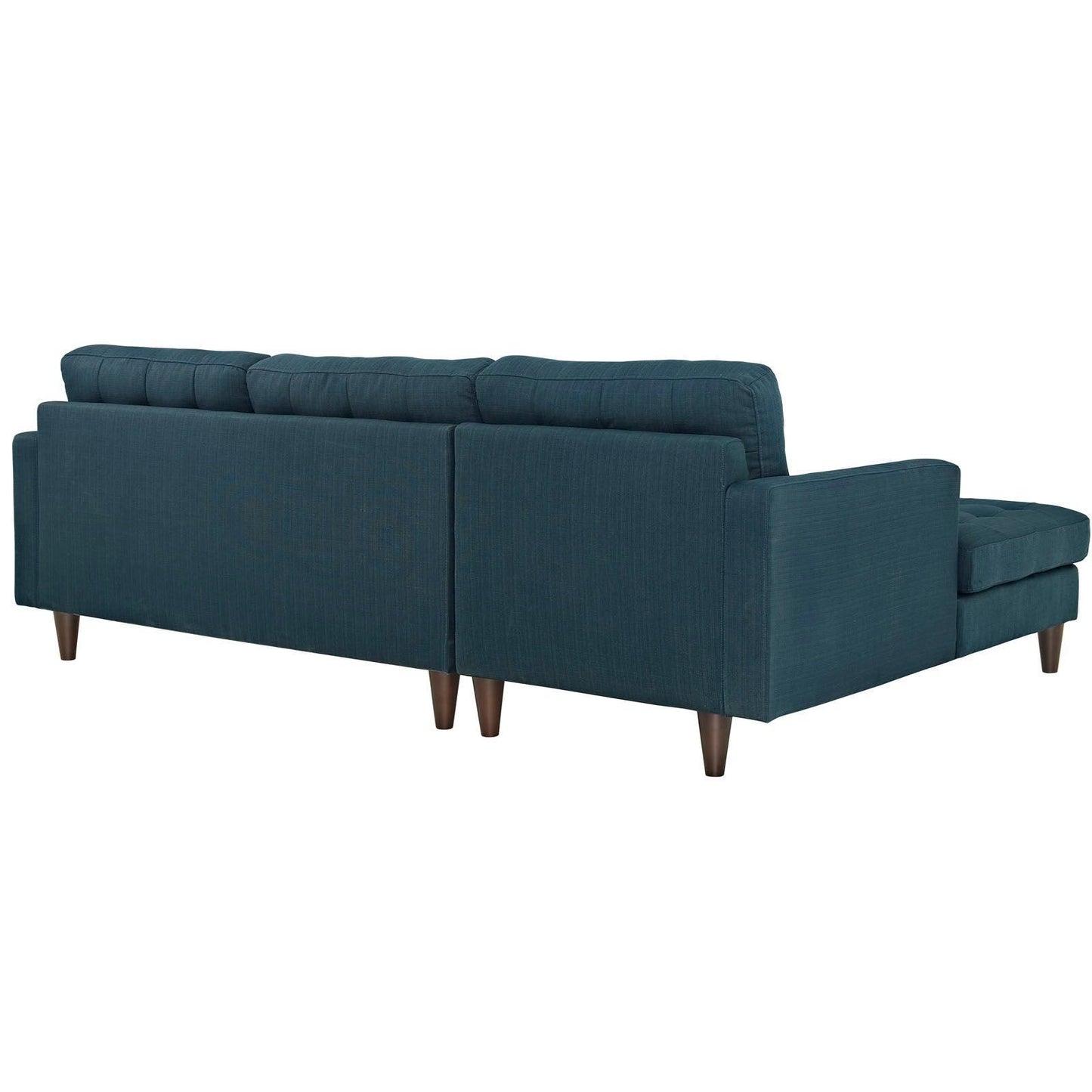 Modway Empress Left-Facing Upholstered Fabric Sectional Sofa FredCo