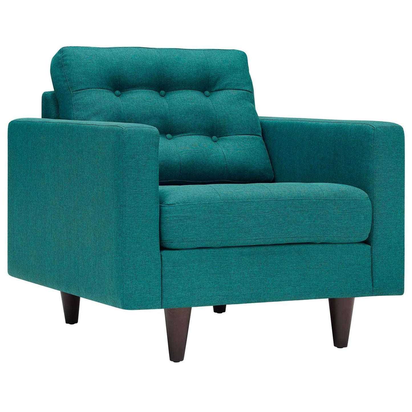 Modway Empress Upholstered Fabric Armchair FredCo