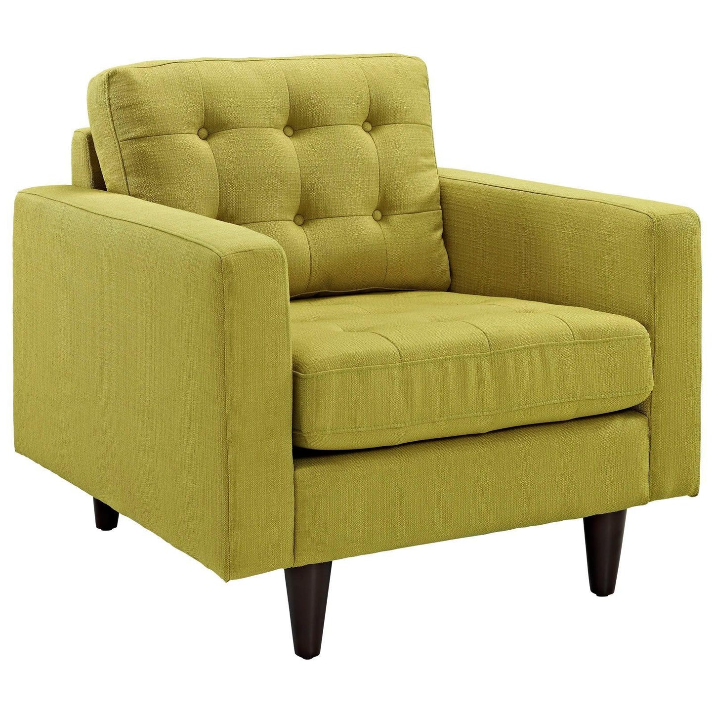 Modway Empress Upholstered Fabric Armchair FredCo