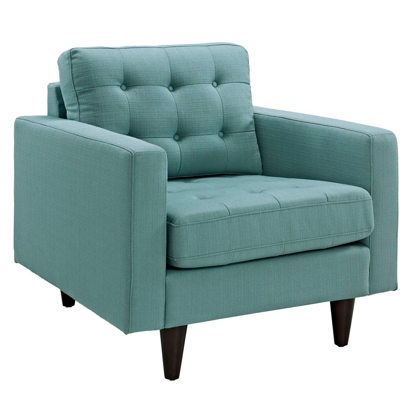 Modway Empress Upholstered Fabric Armchair FredCo
