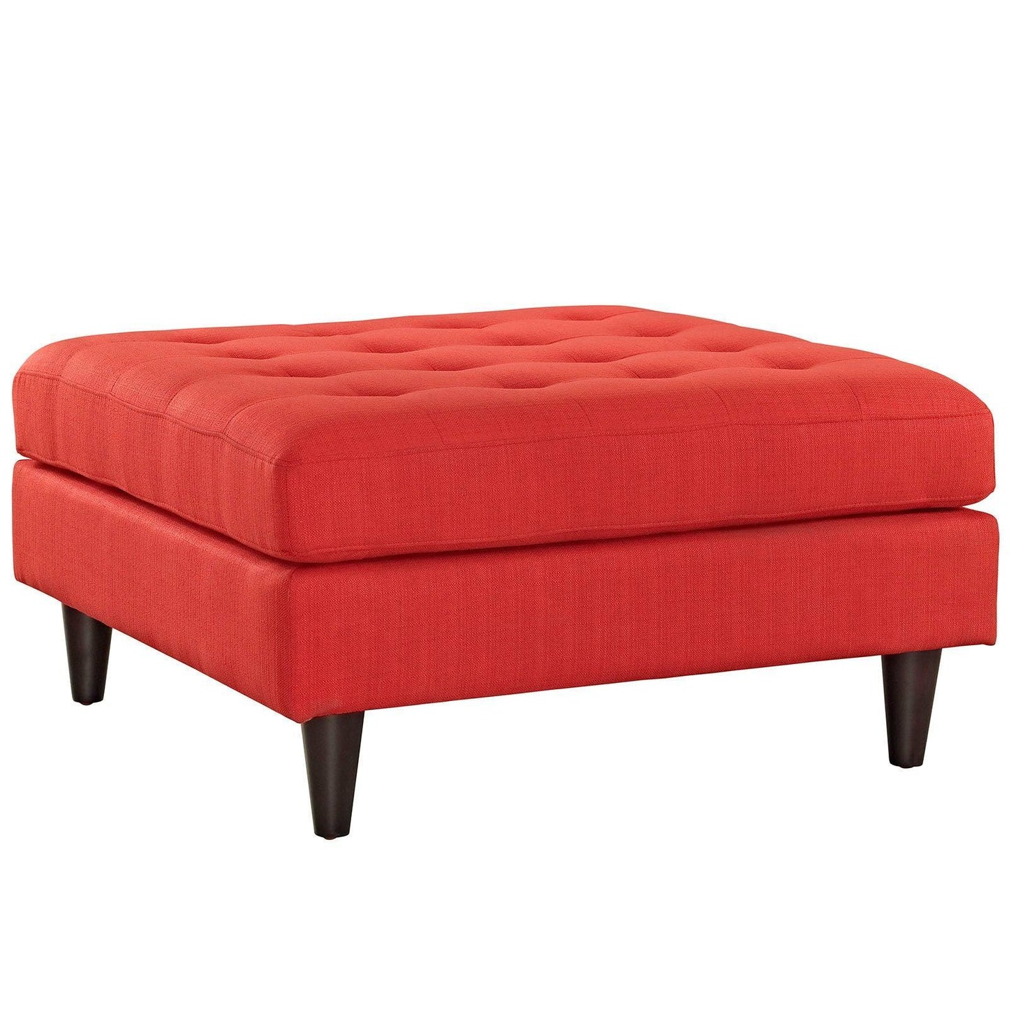 Modway Empress Upholstered Fabric Large Ottoman FredCo