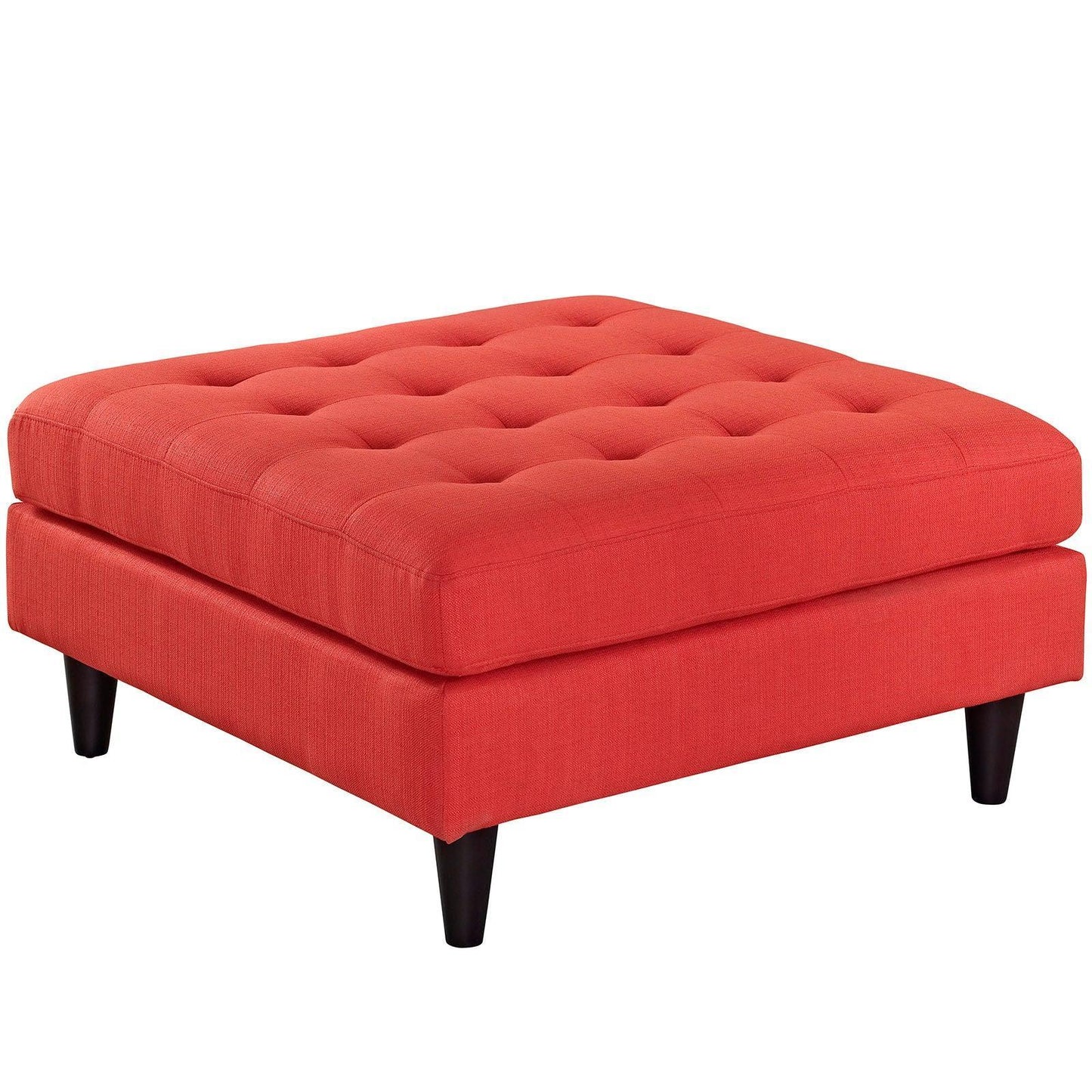 Modway Empress Upholstered Fabric Large Ottoman FredCo