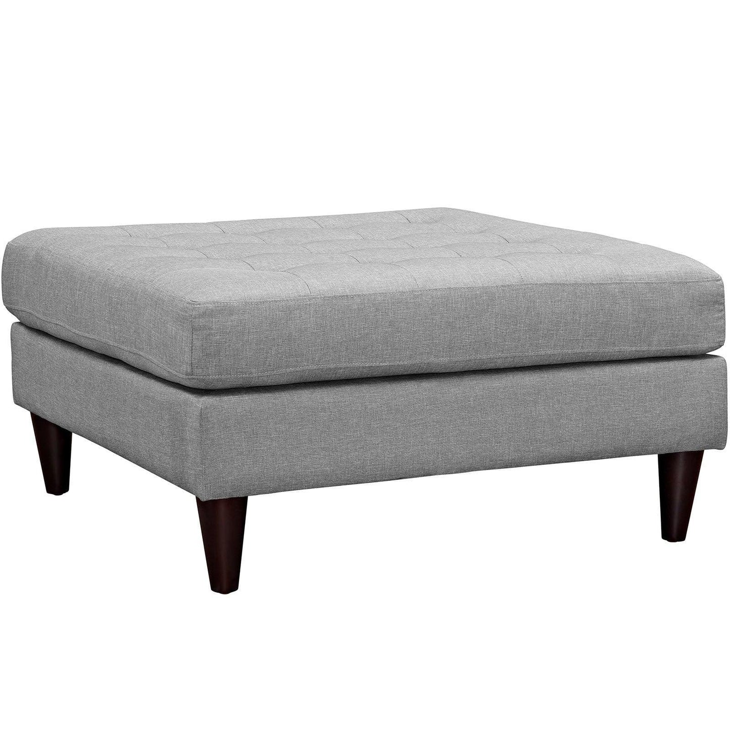 Modway Empress Upholstered Fabric Large Ottoman FredCo