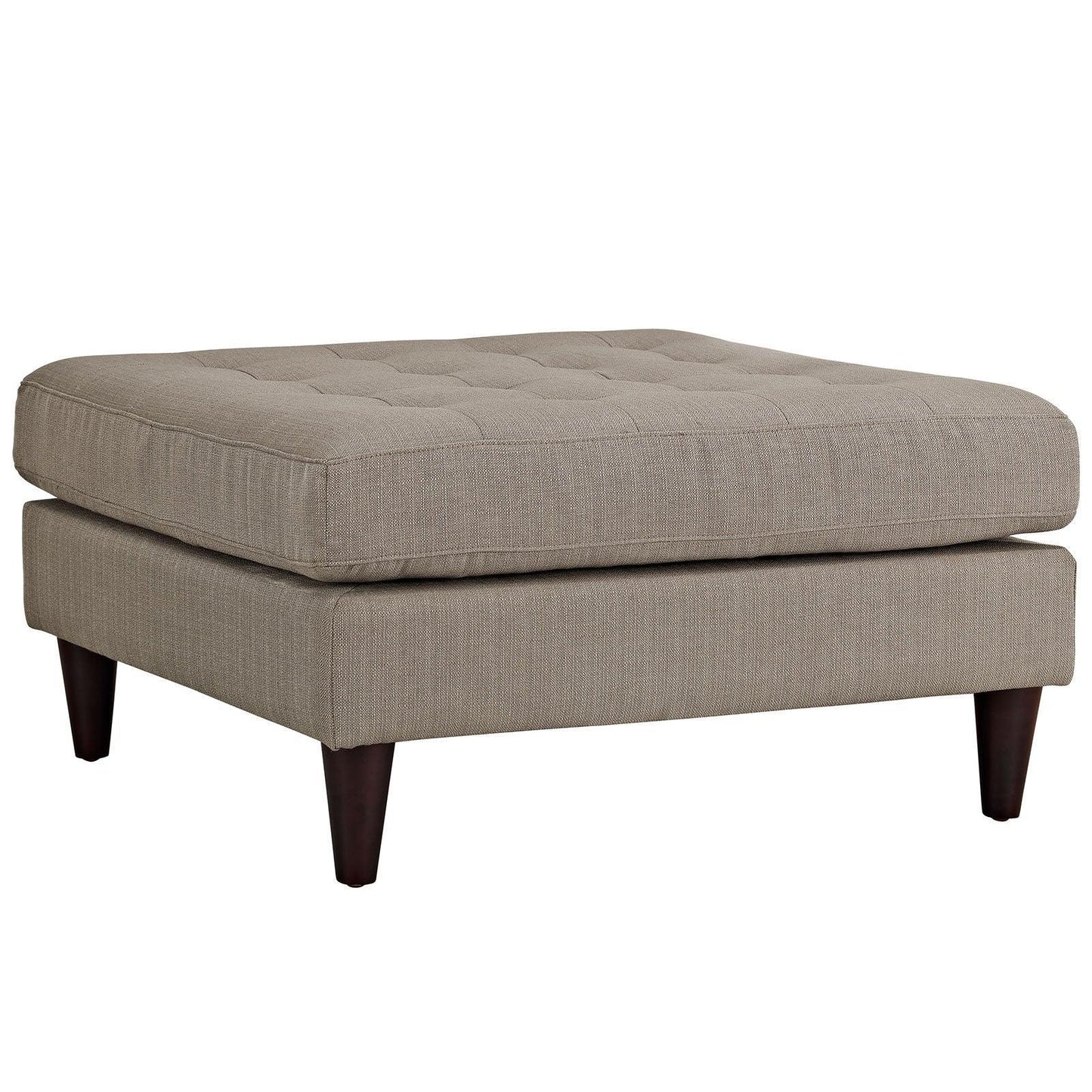 Modway Empress Upholstered Fabric Large Ottoman FredCo